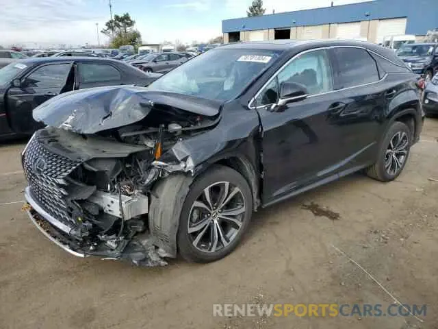 1 fotografías del automóvil dañado 2T2HZMDAXNC328943 LEXUS RX 2022