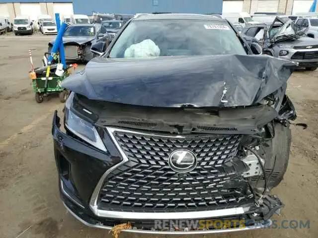5 fotografías del automóvil dañado 2T2HZMDAXNC328943 LEXUS RX 2022