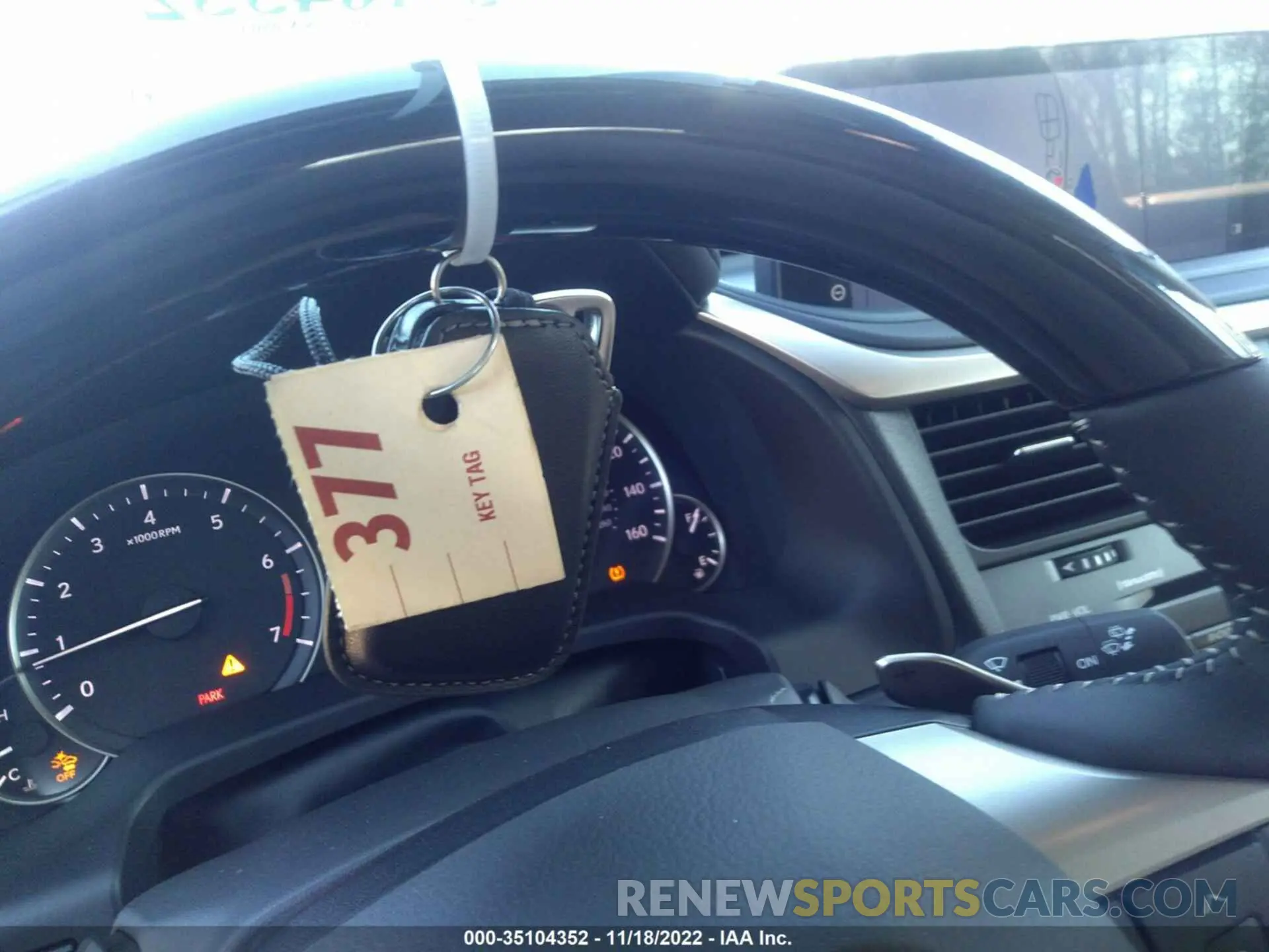11 fotografías del automóvil dañado 2T2JZMDA7NC364977 LEXUS RX 2022