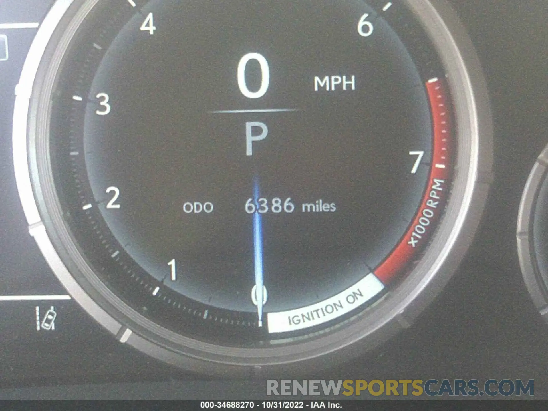 7 fotografías del automóvil dañado 2T2SZMAA5NC234737 LEXUS RX 2022