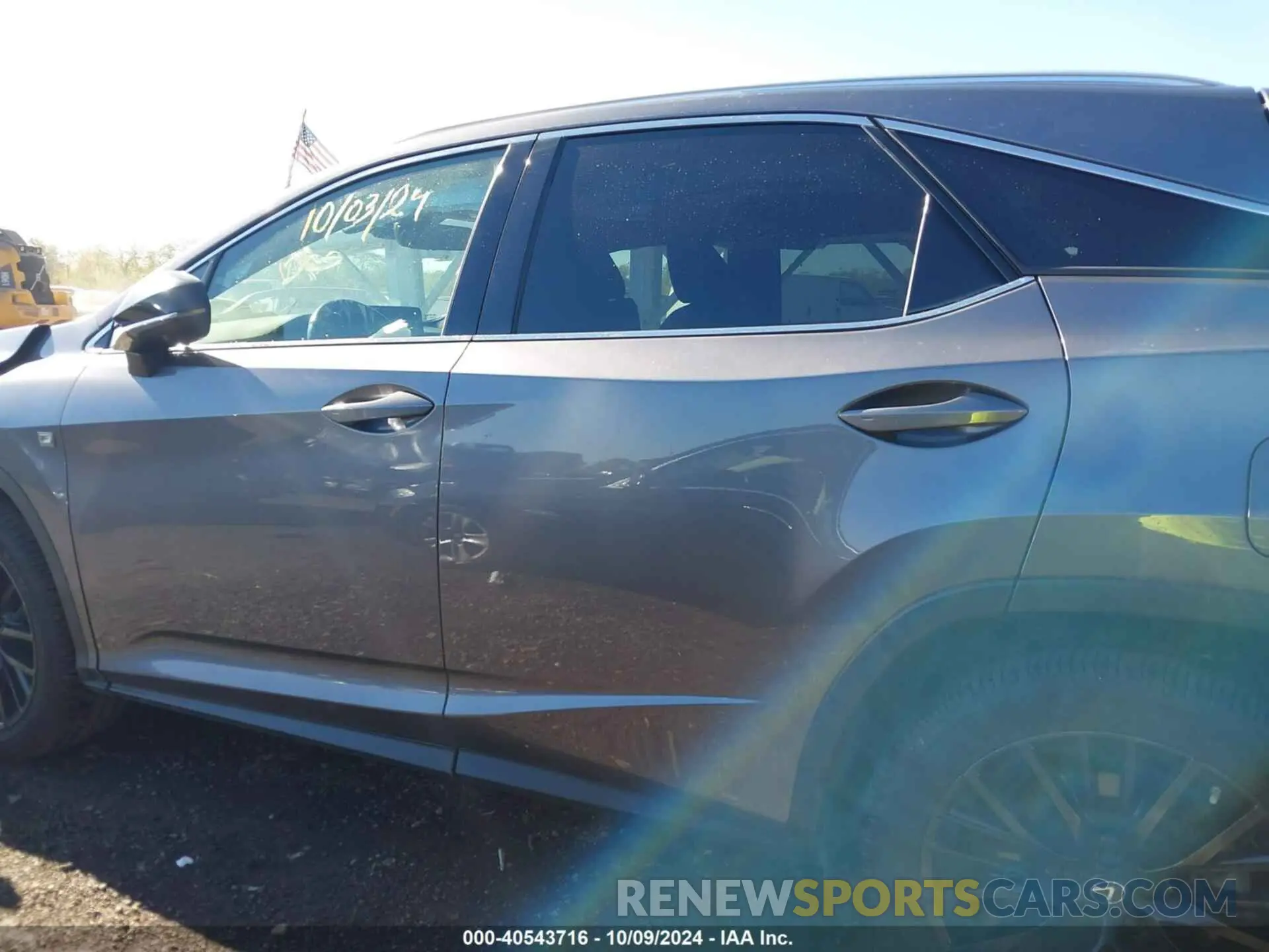 15 fotografías del automóvil dañado 2T2YZMDA5NC345147 LEXUS RX 2022