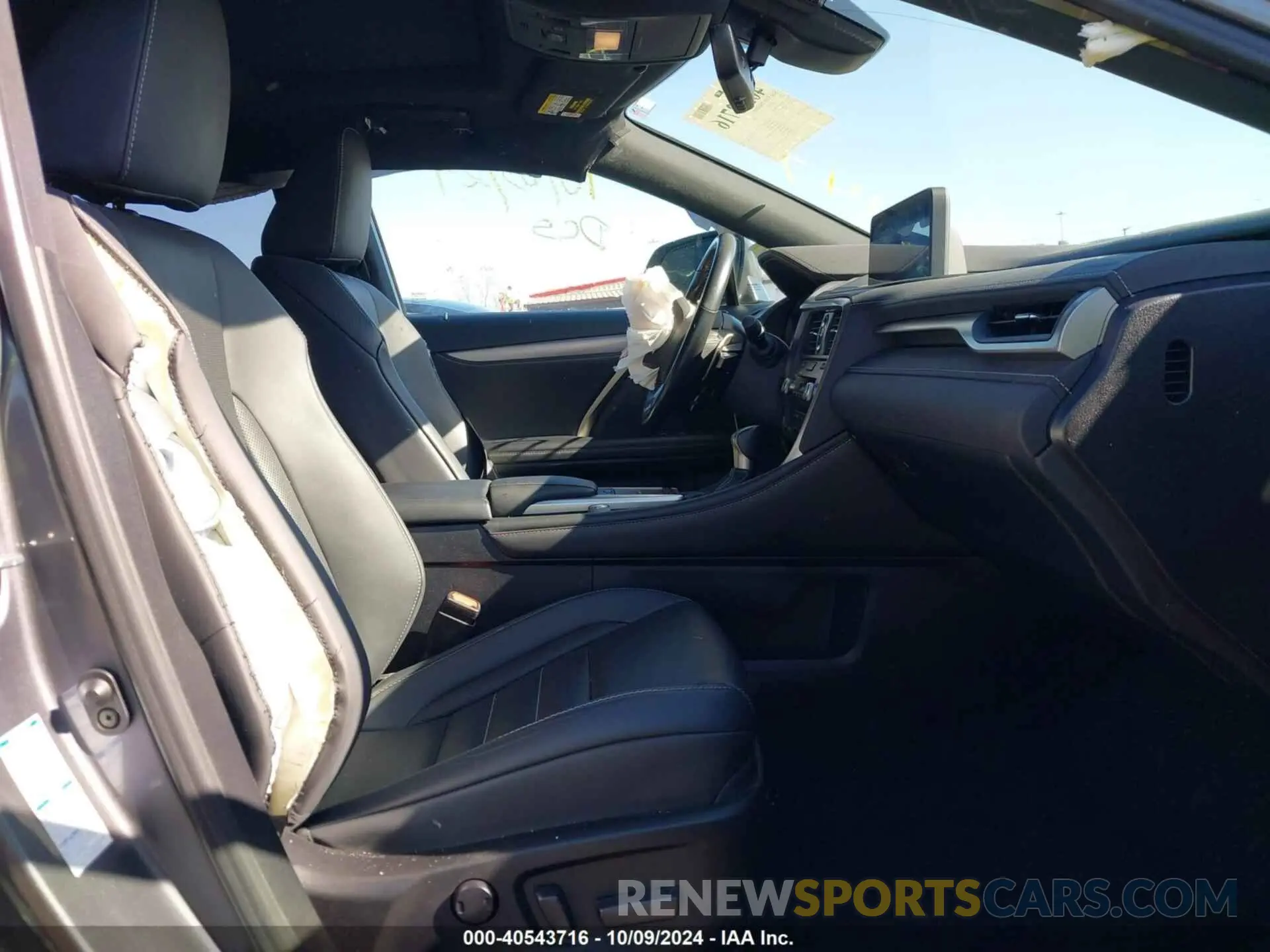 5 fotografías del automóvil dañado 2T2YZMDA5NC345147 LEXUS RX 2022
