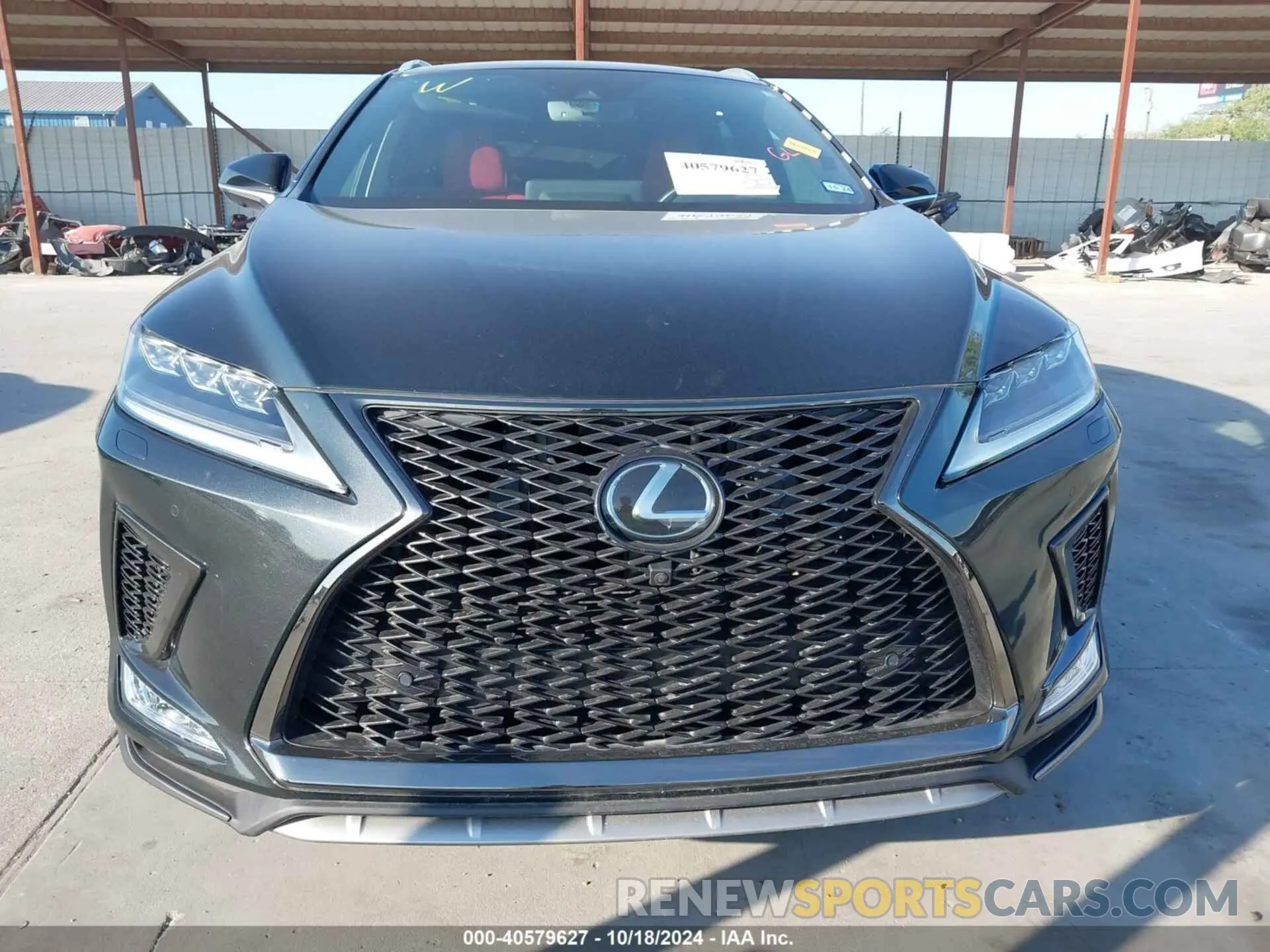 13 fotografías del automóvil dañado 2T2YZMDA8NC327130 LEXUS RX 2022