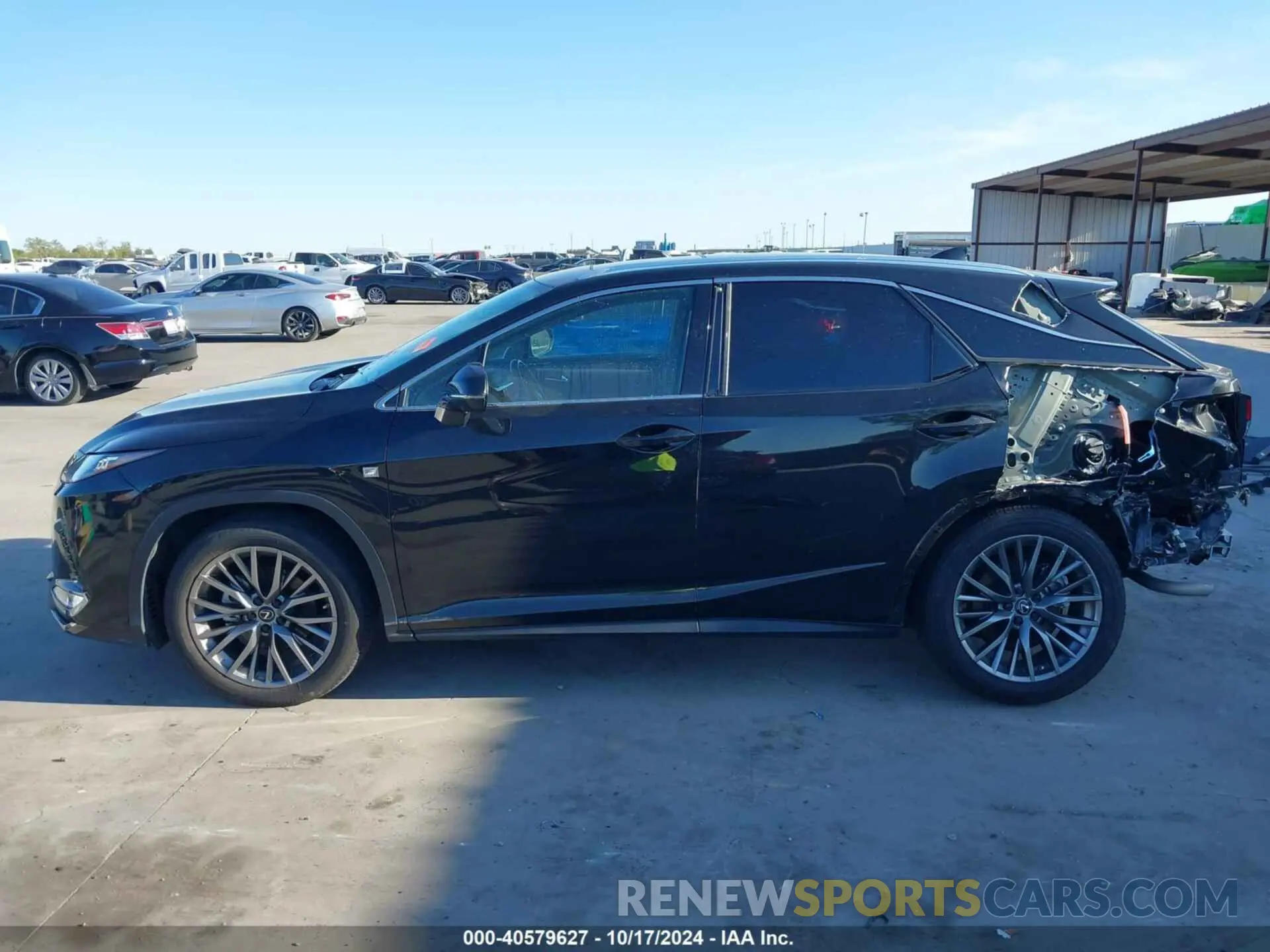 15 fotografías del automóvil dañado 2T2YZMDA8NC327130 LEXUS RX 2022