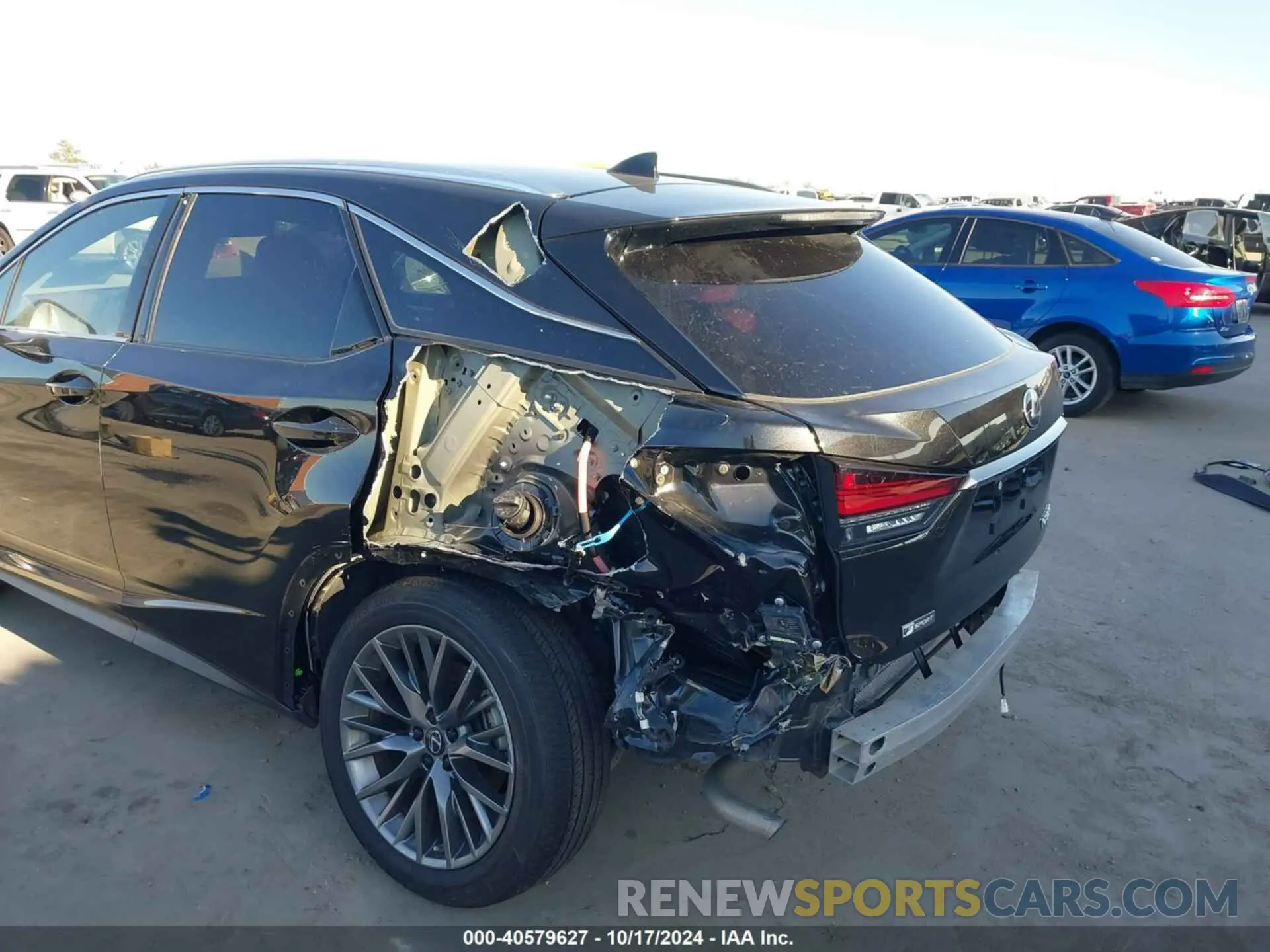 6 fotografías del automóvil dañado 2T2YZMDA8NC327130 LEXUS RX 2022