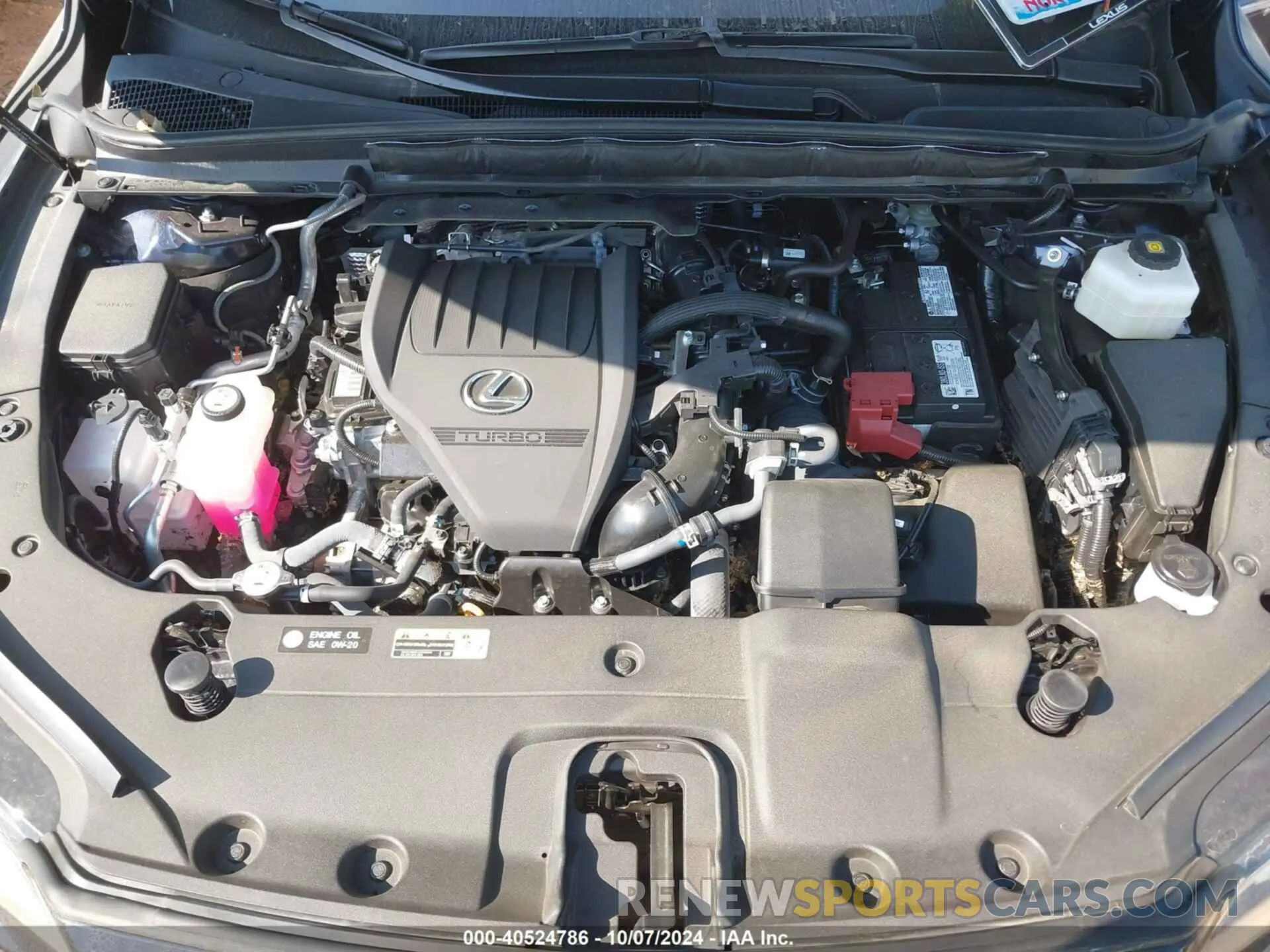 10 fotografías del automóvil dañado 2T2BAMBAXPC21C553 LEXUS RX 2023