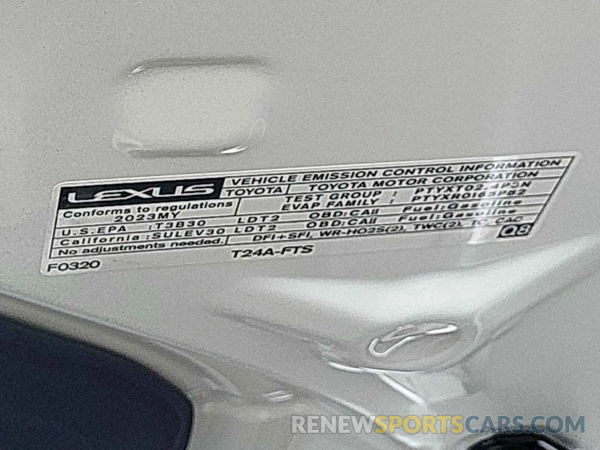 19 fotografías del automóvil dañado 2T2BAMCA5PC015767 LEXUS RX 2023