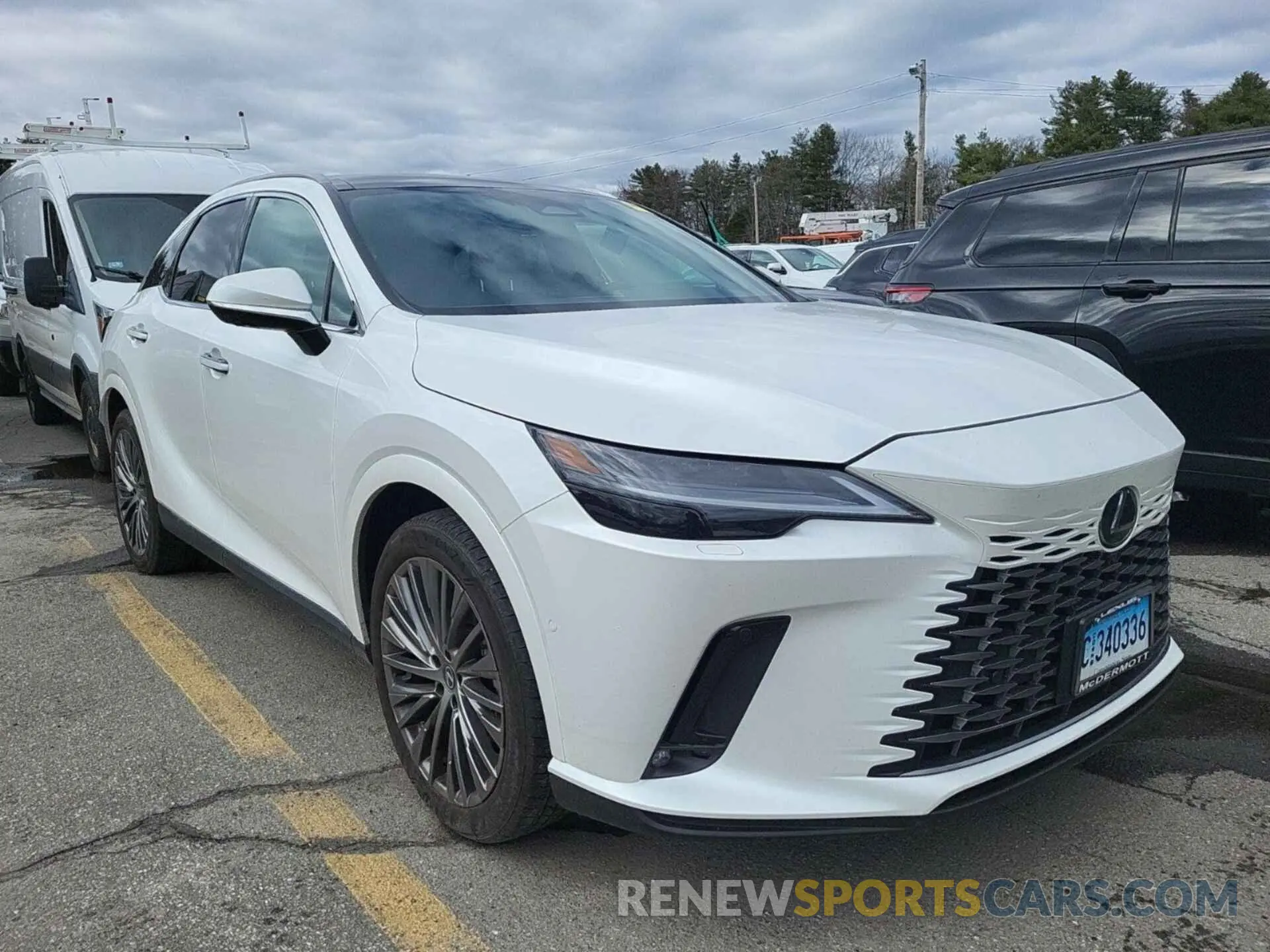8 fotografías del automóvil dañado 2T2BAMCA5PC015767 LEXUS RX 2023