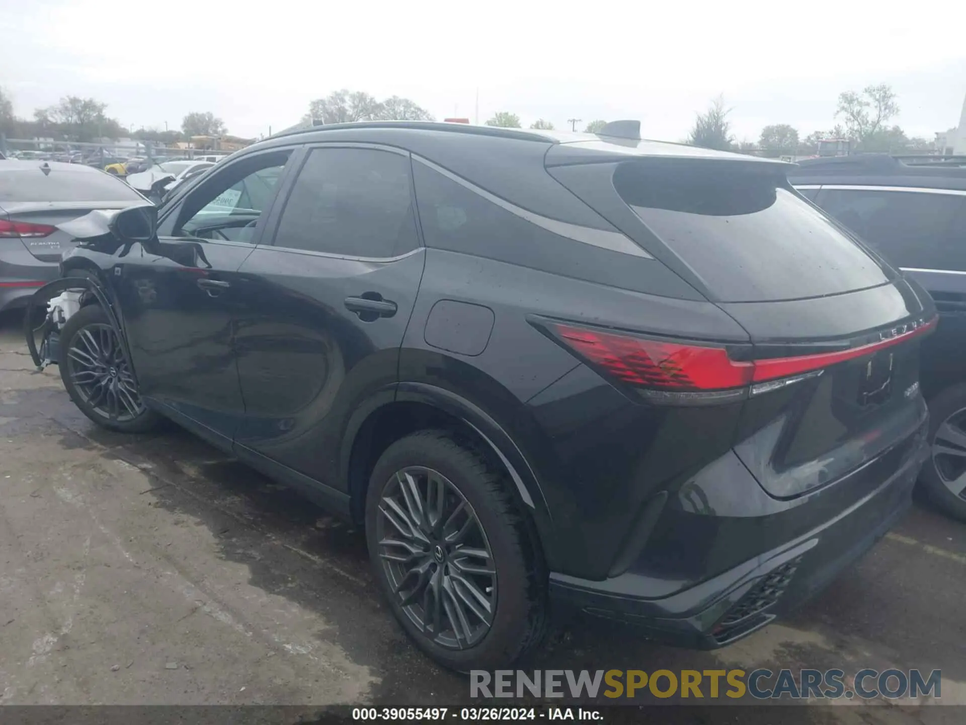 14 fotografías del automóvil dañado 2T2BCMEA7PC007323 LEXUS RX 2023