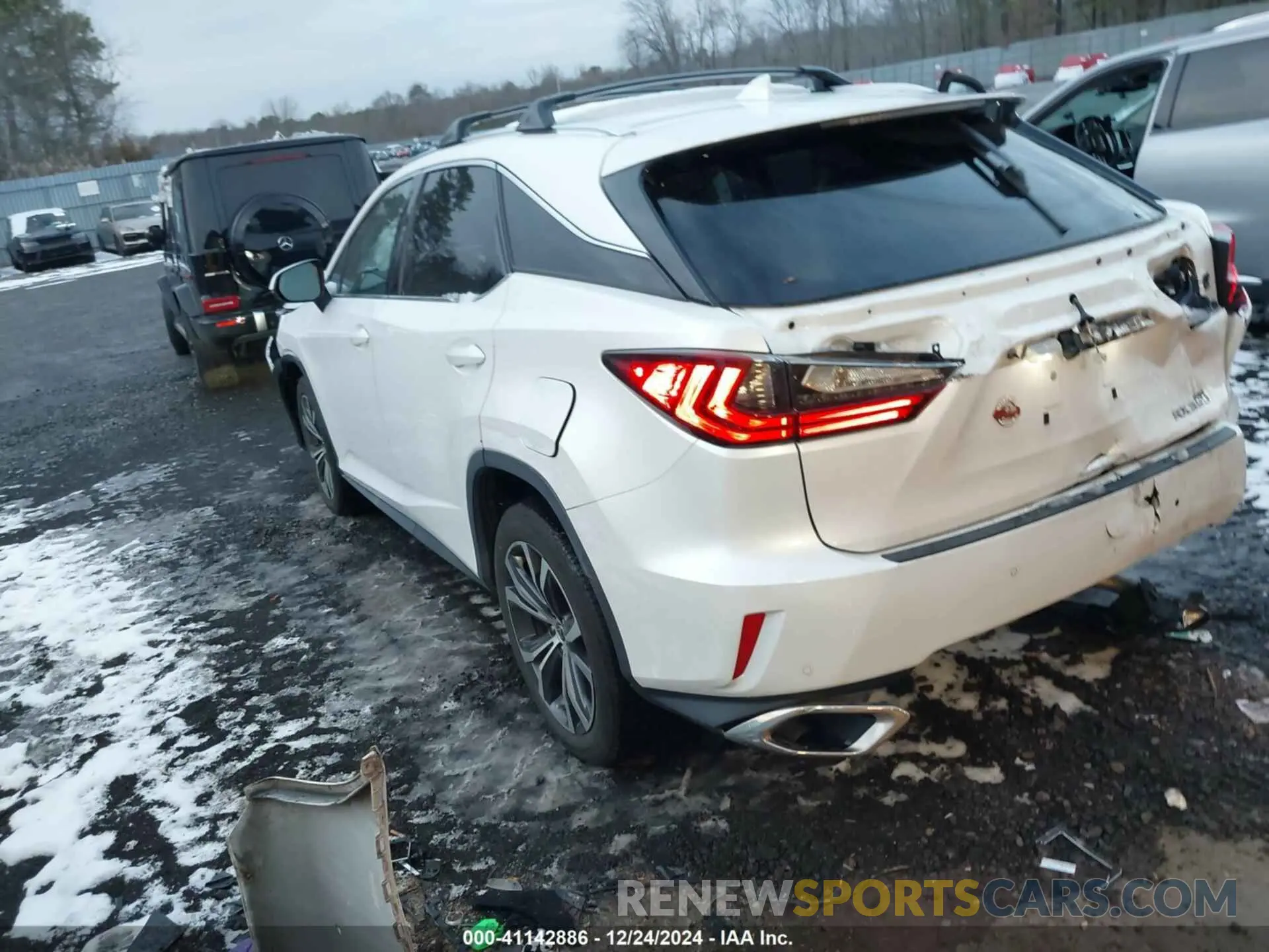 3 fotografías del automóvil dañado 2T2BZMCA1KC191684 LEXUS RX 350 2019
