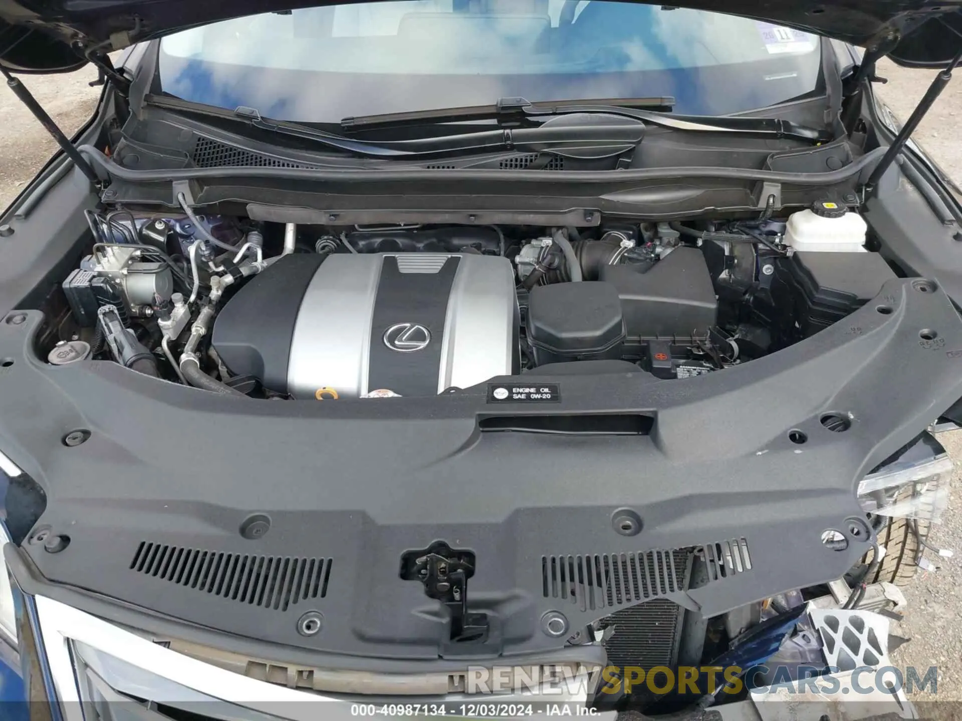 10 fotografías del automóvil dañado 2T2BZMCA1KC191930 LEXUS RX 350 2019