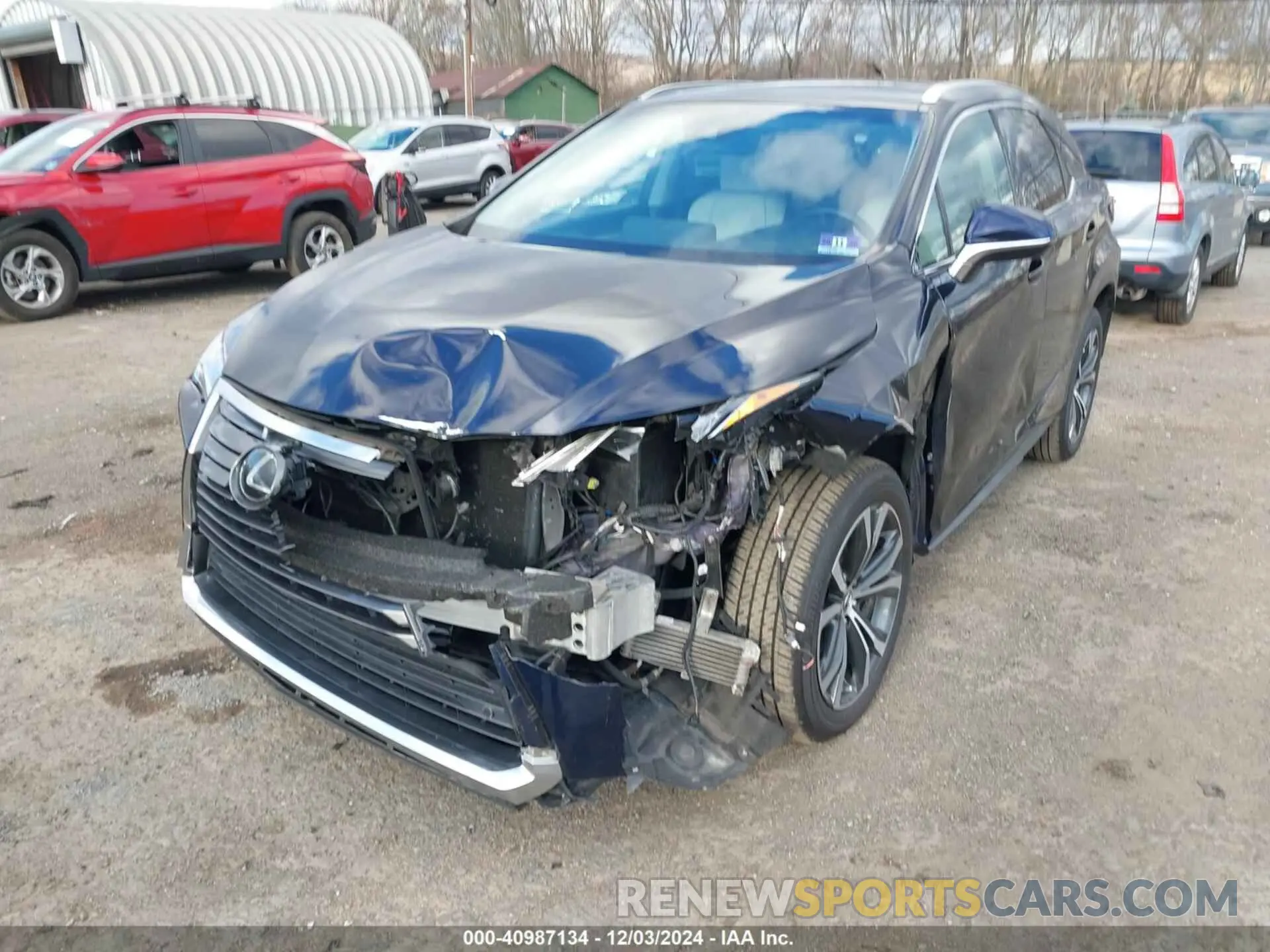 6 fotografías del automóvil dañado 2T2BZMCA1KC191930 LEXUS RX 350 2019