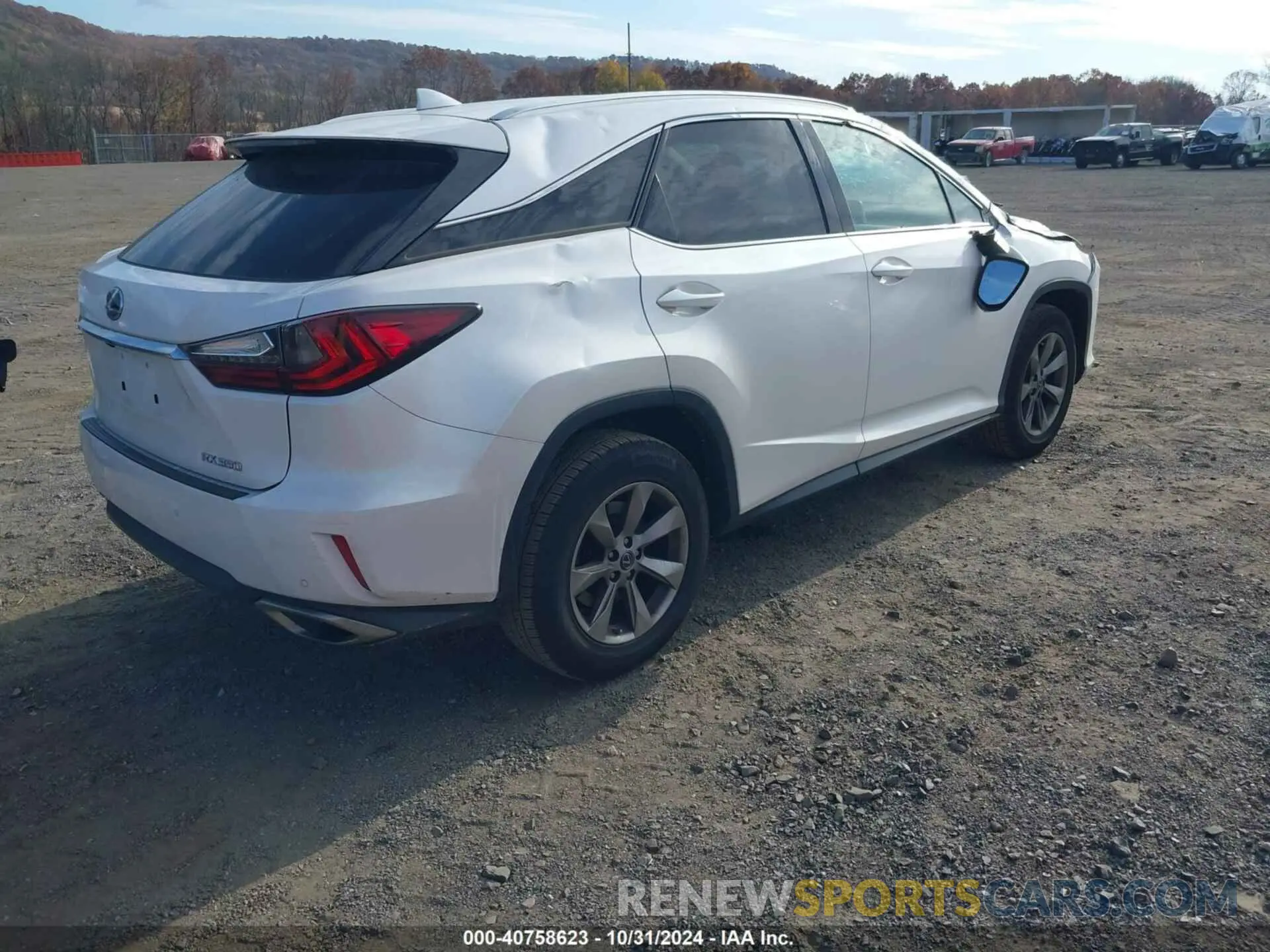 4 fotografías del automóvil dañado 2T2BZMCA1KC202411 LEXUS RX 350 2019