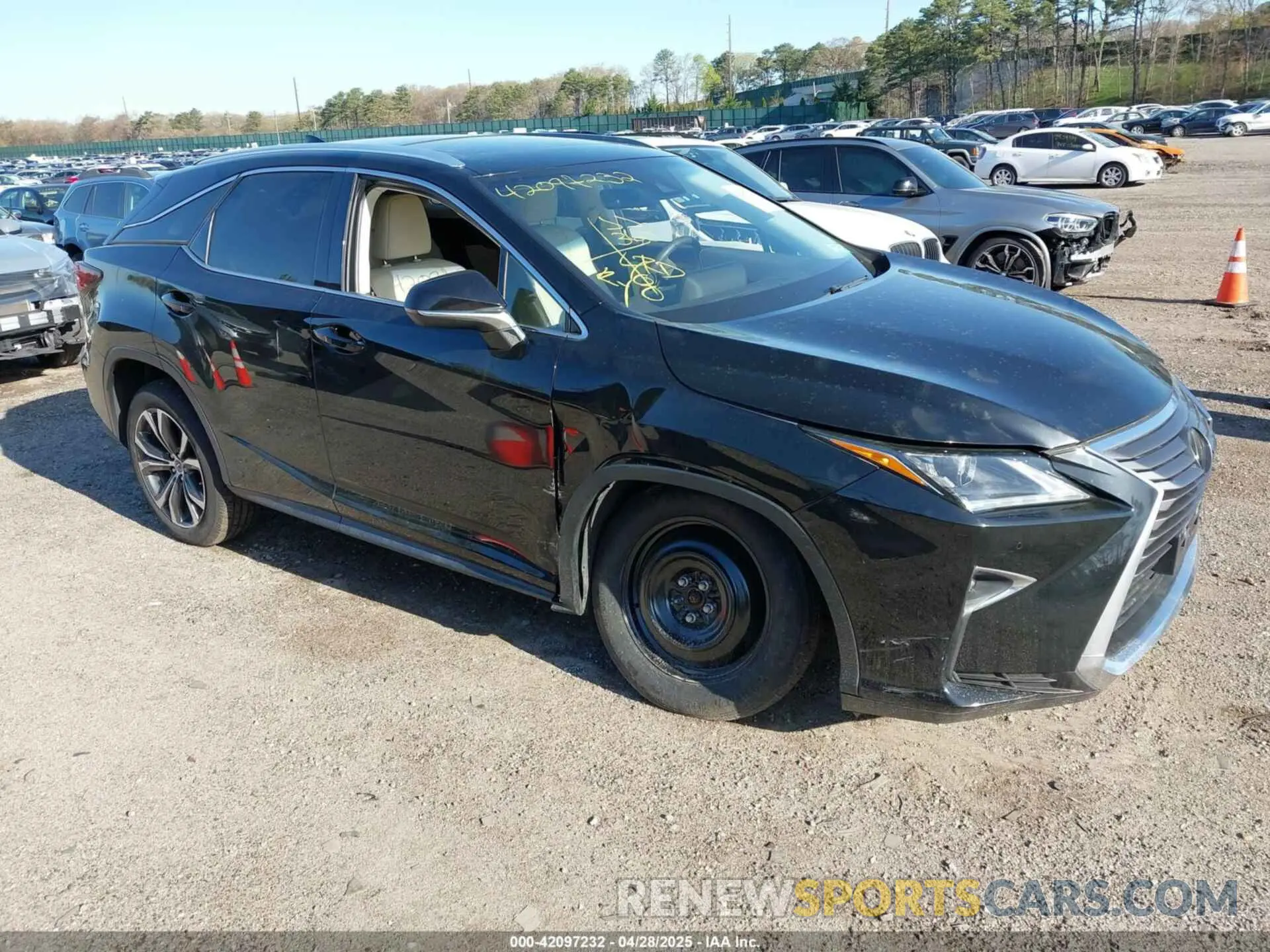 1 fotografías del automóvil dañado 2T2BZMCA3KC193615 LEXUS RX 350 2019