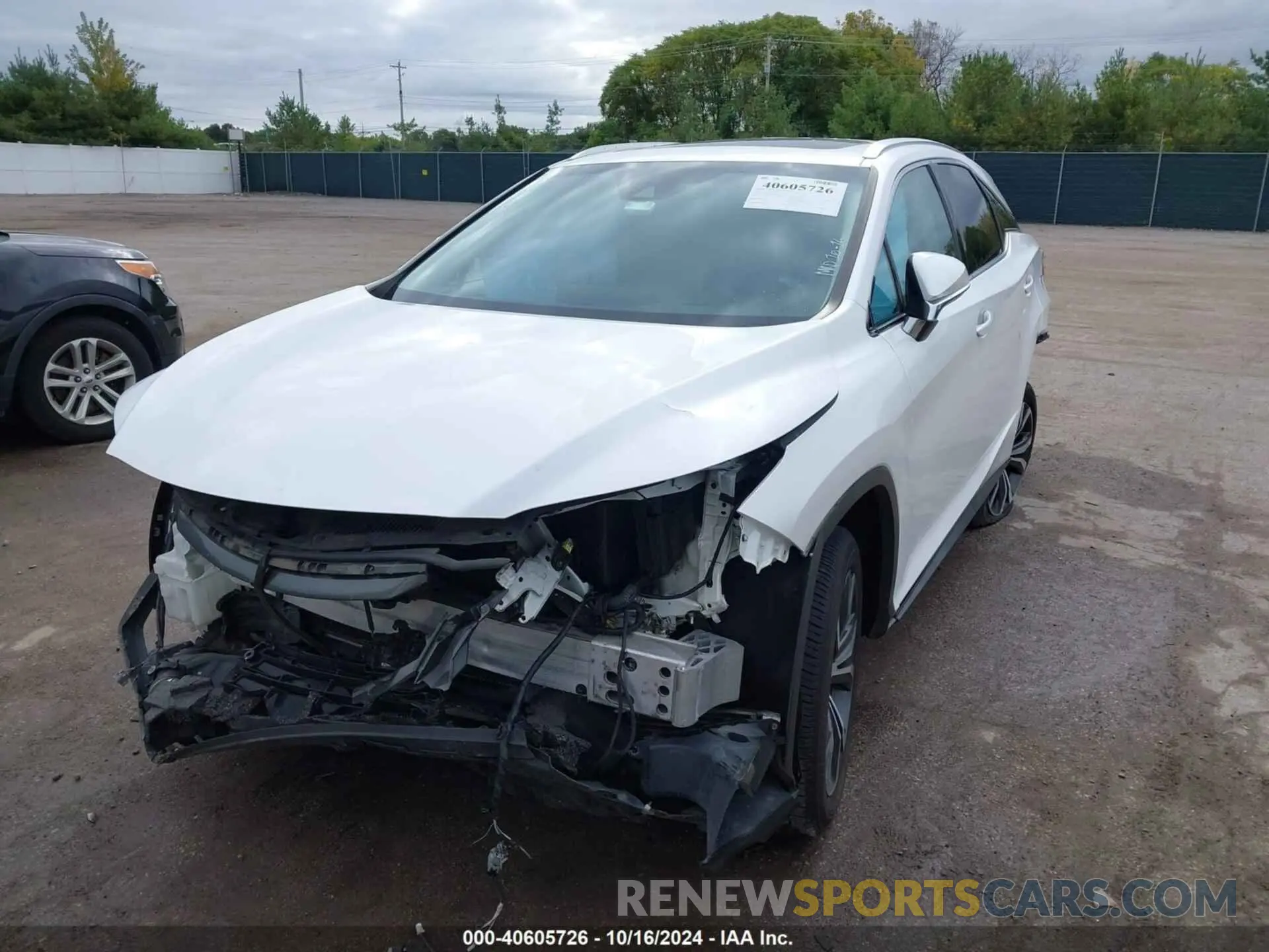2 fotografías del automóvil dañado 2T2BZMCA3KC199303 LEXUS RX 350 2019