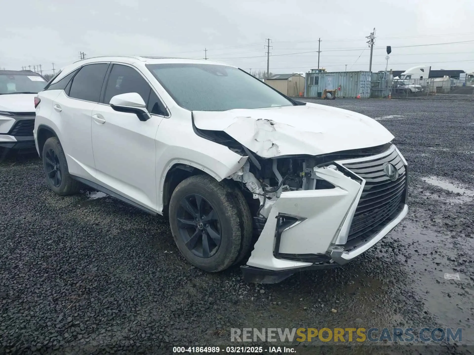 1 fotografías del automóvil dañado 2T2BZMCA6KC203781 LEXUS RX 350 2019