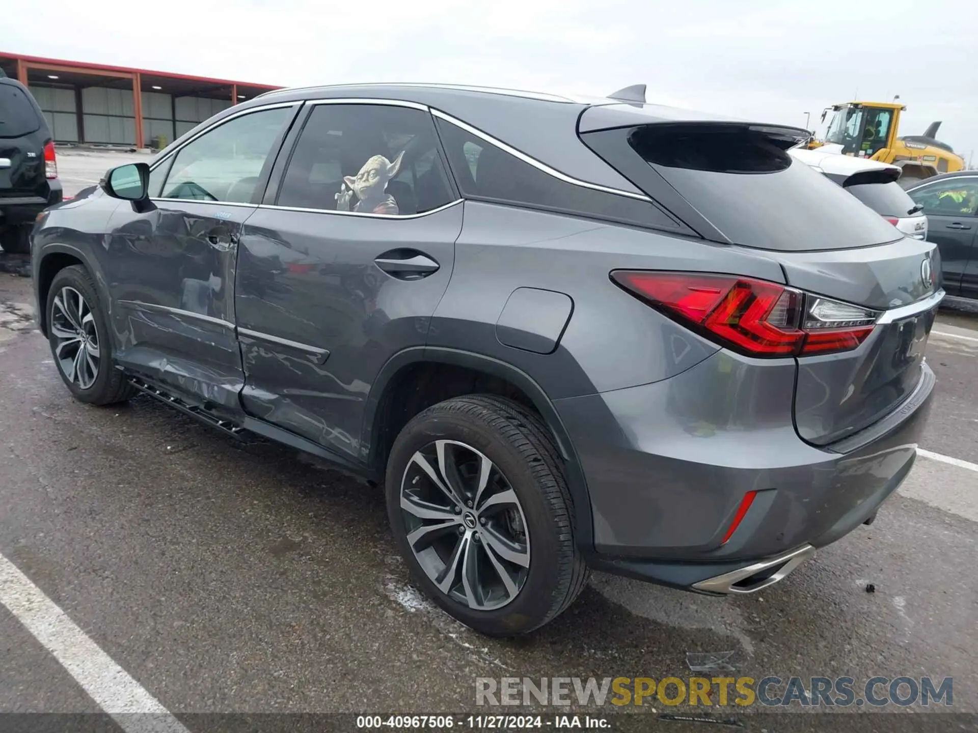 3 fotografías del automóvil dañado 2T2BZMCA7KC172167 LEXUS RX 350 2019