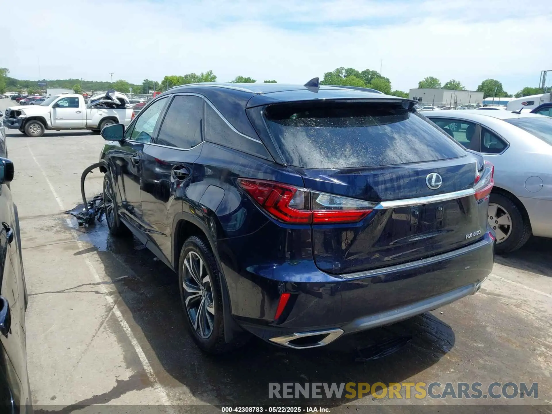 3 fotografías del automóvil dañado 2T2BZMCAXKC185818 LEXUS RX 350 2019