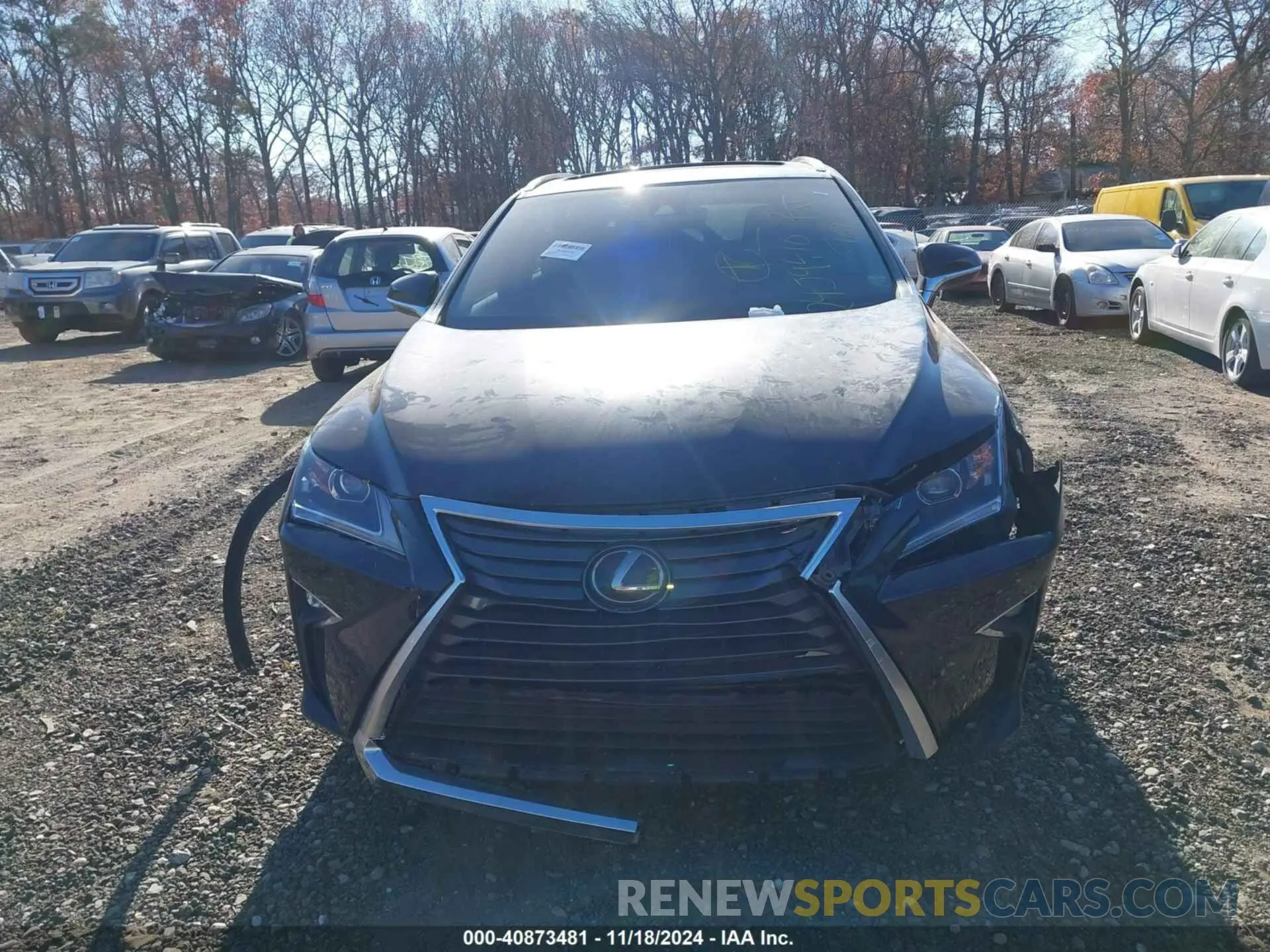 11 fotografías del automóvil dañado 2T2BZMCAXKC190288 LEXUS RX 350 2019