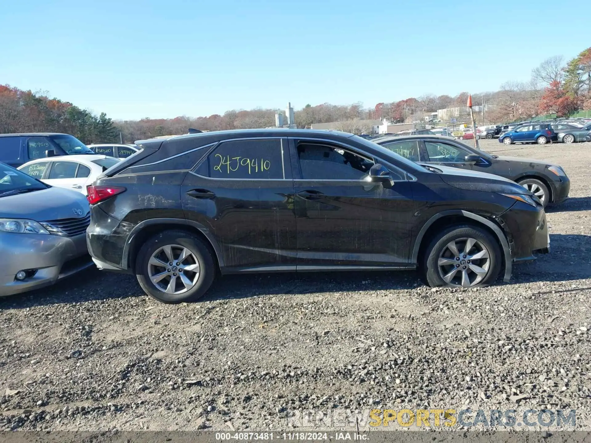12 fotografías del automóvil dañado 2T2BZMCAXKC190288 LEXUS RX 350 2019