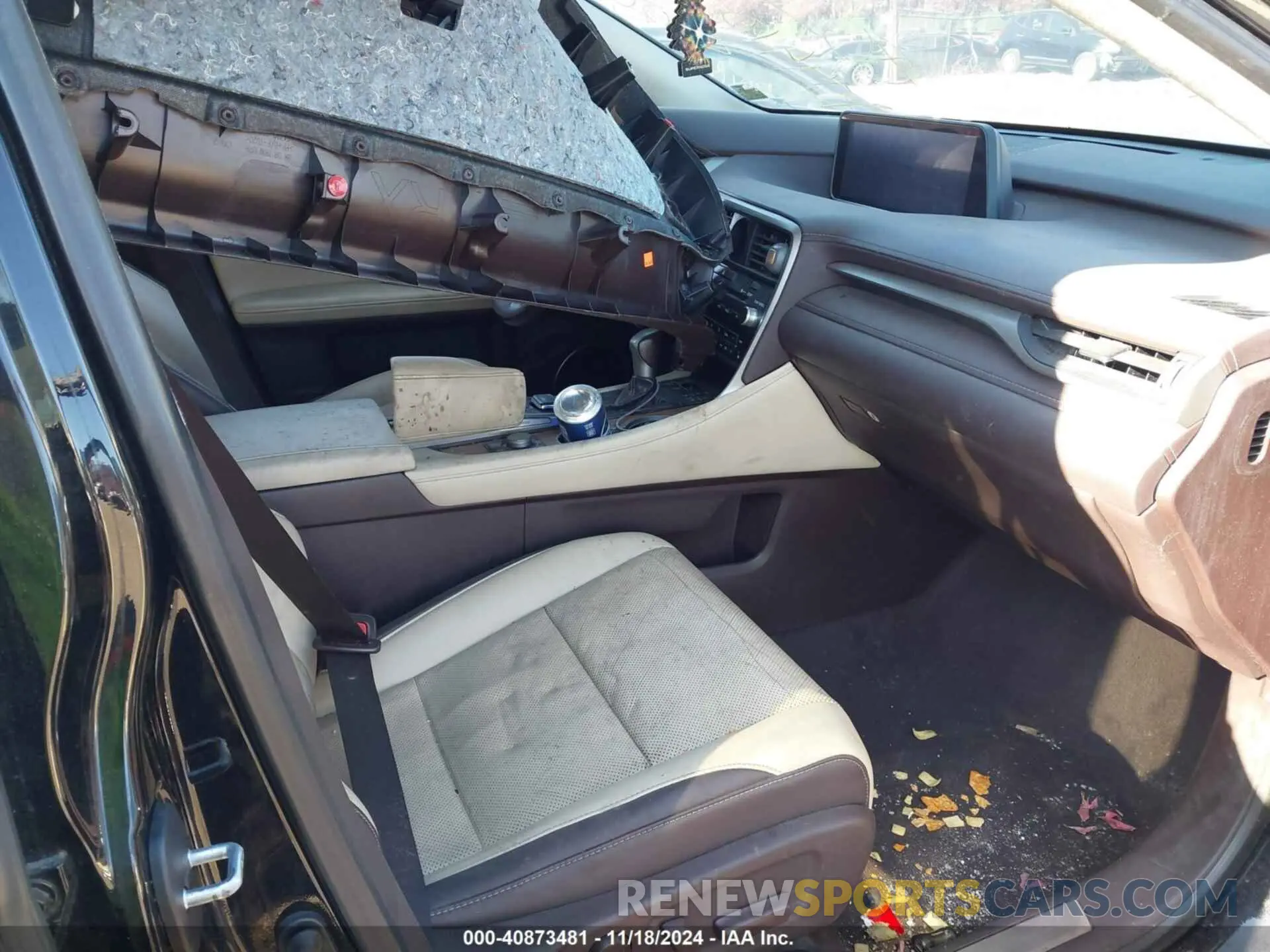5 fotografías del automóvil dañado 2T2BZMCAXKC190288 LEXUS RX 350 2019