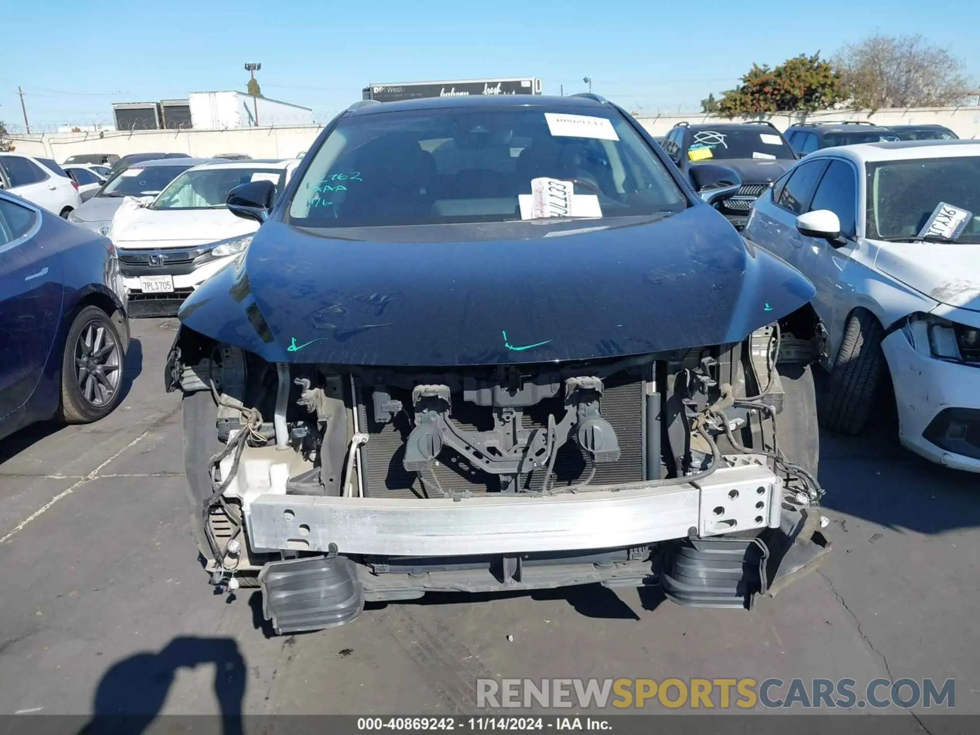 13 fotografías del automóvil dañado 2T2ZZMCA0KC123522 LEXUS RX 350 2019