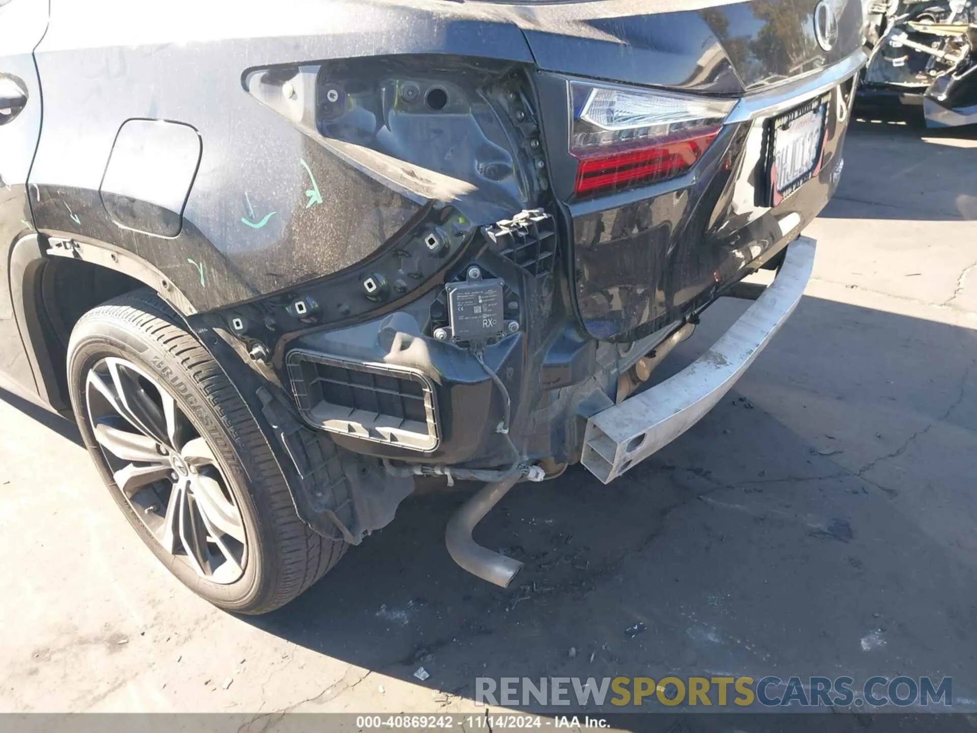 21 fotografías del automóvil dañado 2T2ZZMCA0KC123522 LEXUS RX 350 2019