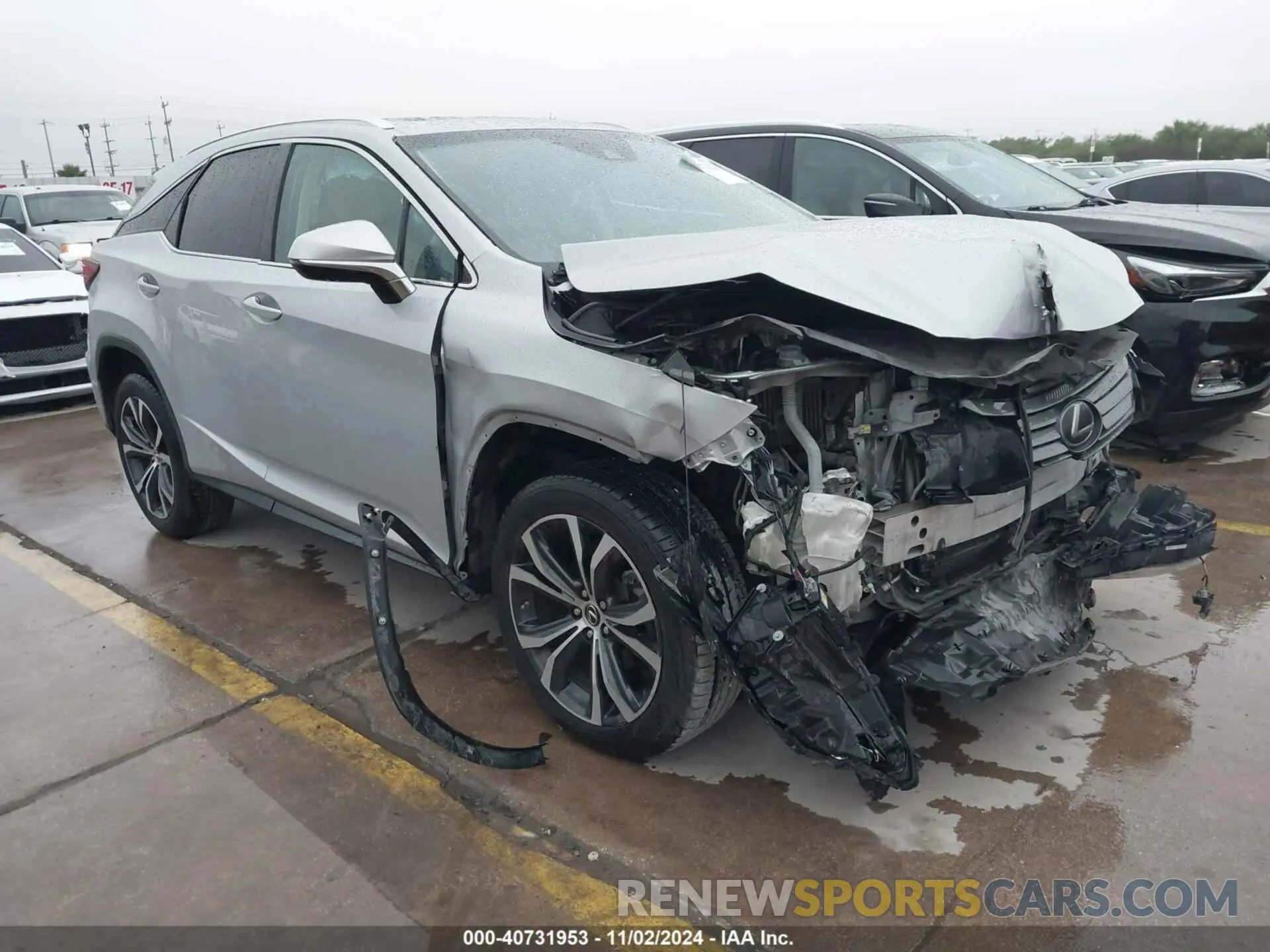 1 fotografías del automóvil dañado 2T2ZZMCA1KC127319 LEXUS RX 350 2019