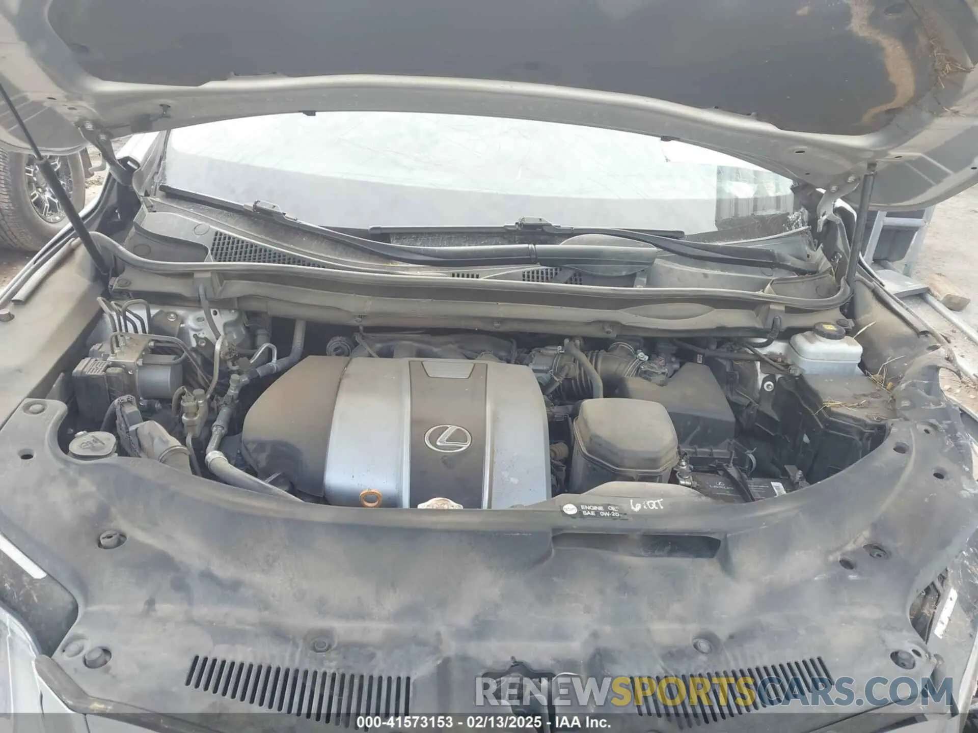 10 fotografías del automóvil dañado 2T2ZZMCA3KC135292 LEXUS RX 350 2019
