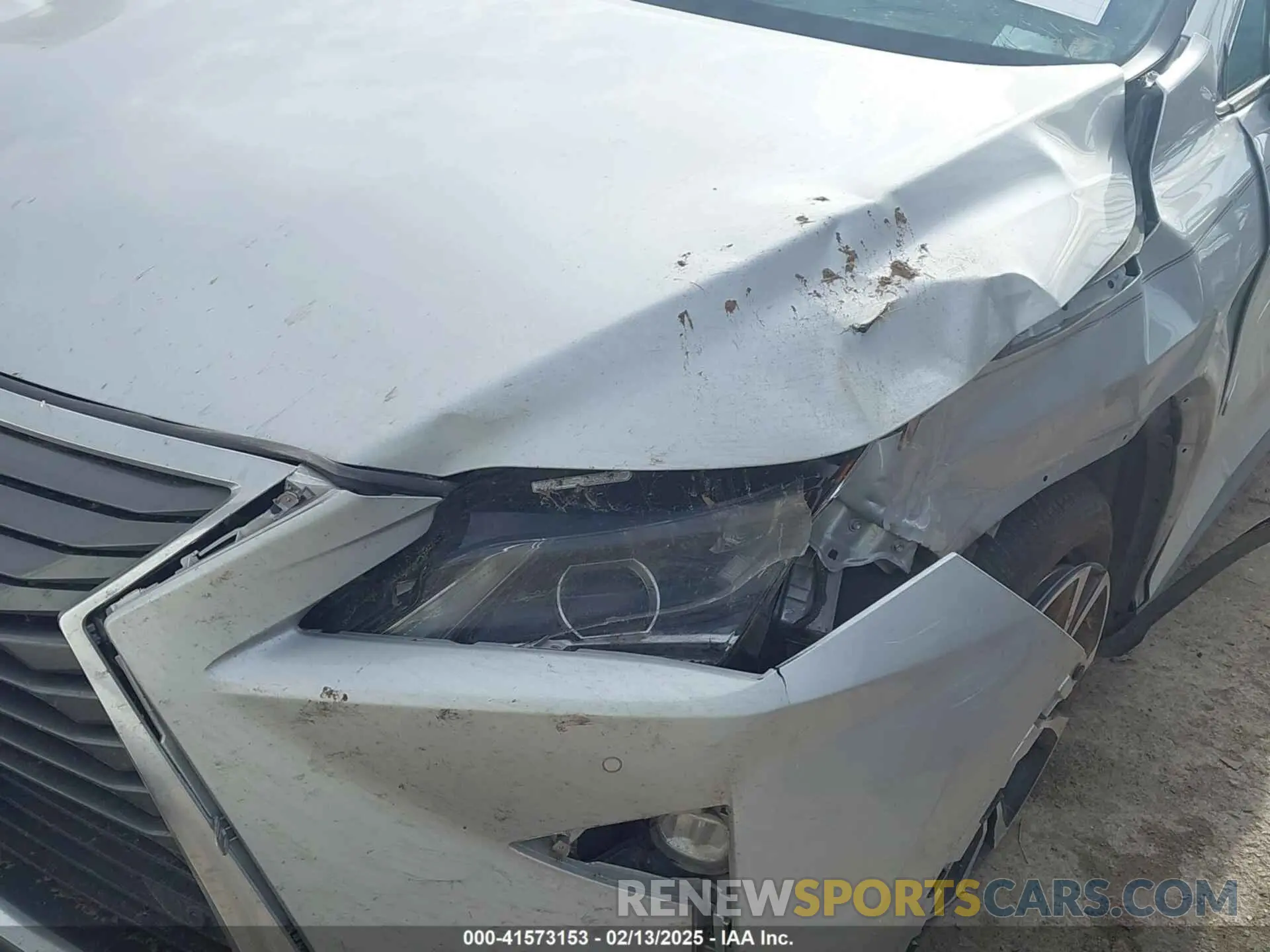 6 fotografías del automóvil dañado 2T2ZZMCA3KC135292 LEXUS RX 350 2019