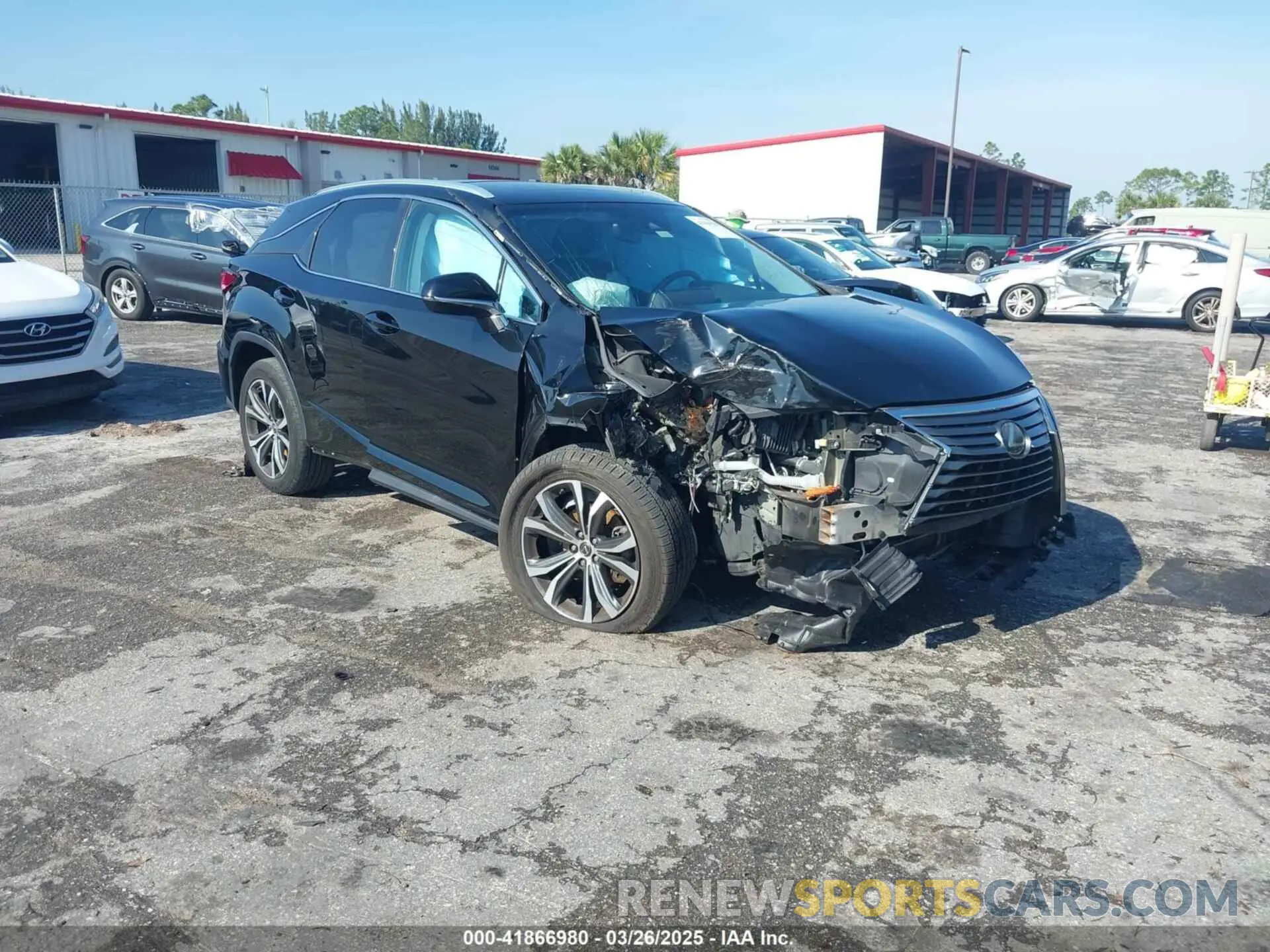 1 fotografías del automóvil dañado 2T2ZZMCA4KC129338 LEXUS RX 350 2019