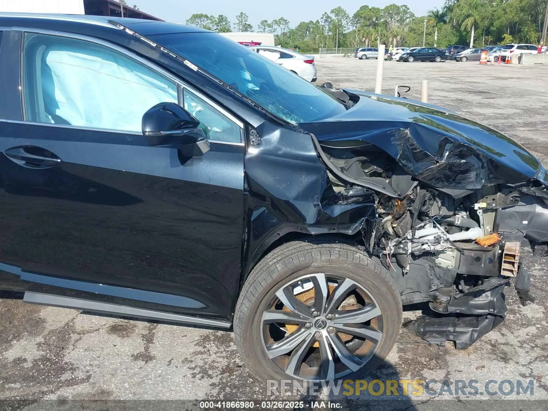 6 fotografías del automóvil dañado 2T2ZZMCA4KC129338 LEXUS RX 350 2019