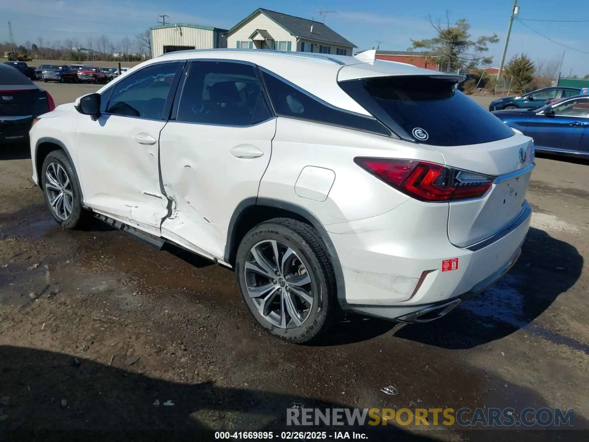 3 fotografías del automóvil dañado 2T2ZZMCA4KC148388 LEXUS RX 350 2019