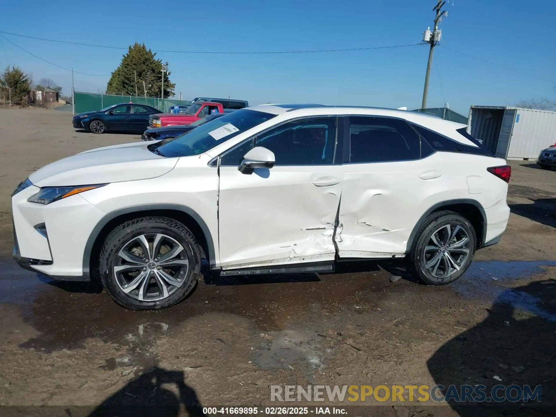6 fotografías del automóvil dañado 2T2ZZMCA4KC148388 LEXUS RX 350 2019