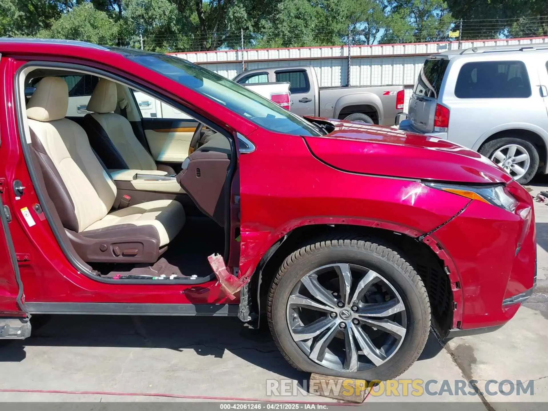6 fotografías del automóvil dañado 2T2ZZMCA5KC120521 LEXUS RX 350 2019
