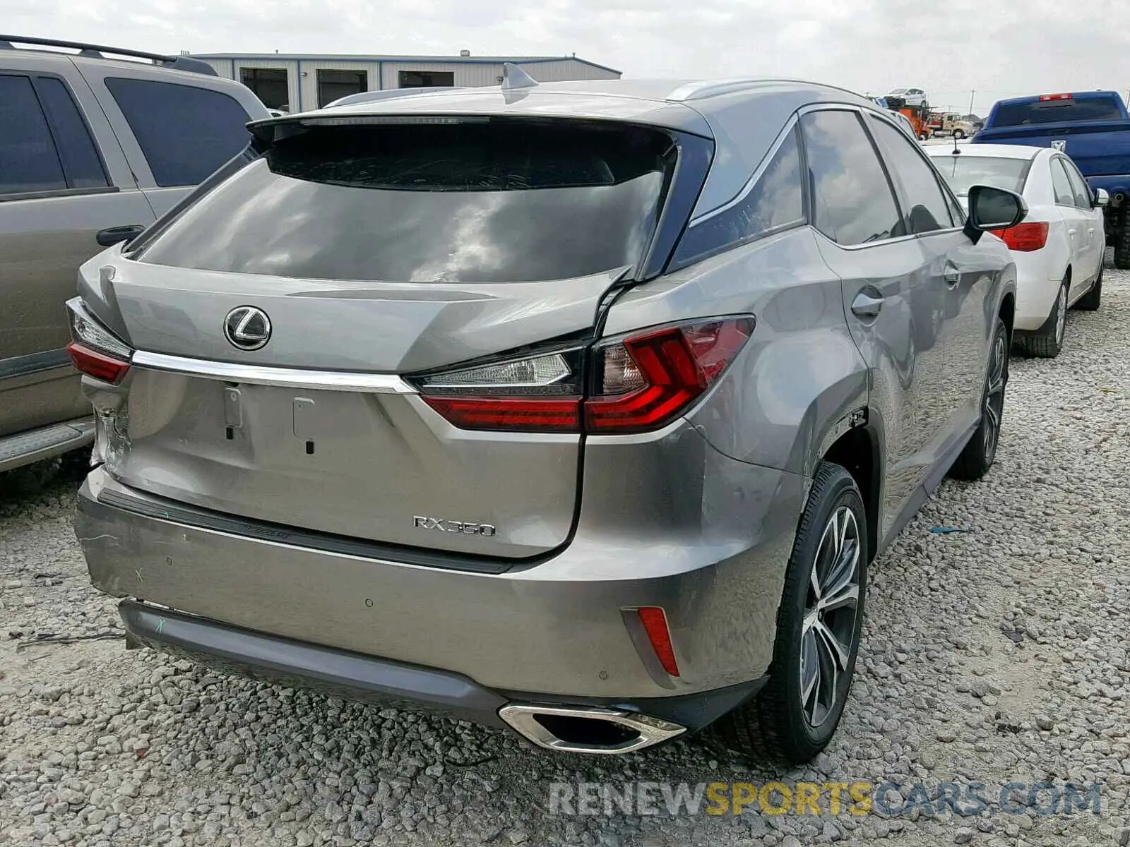 4 fotografías del automóvil dañado 2T2ZZMCA5KC136279 LEXUS RX 350 2019