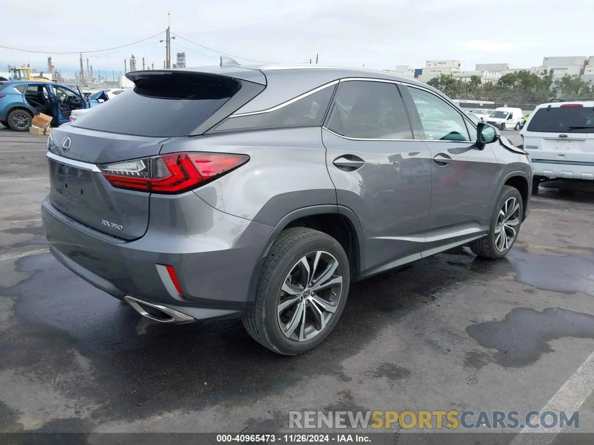 4 fotografías del automóvil dañado 2T2ZZMCA5KC138985 LEXUS RX 350 2019
