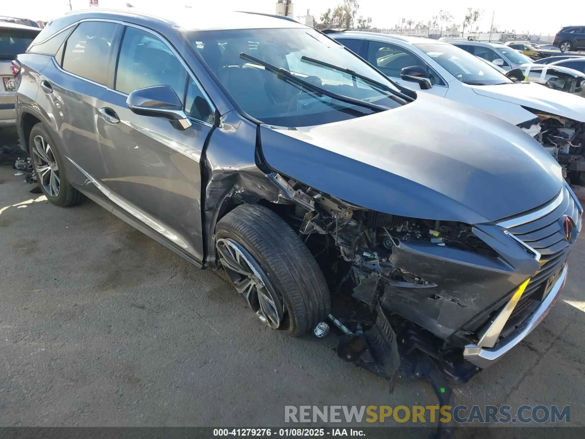 1 fotografías del automóvil dañado 2T2ZZMCA5KC144818 LEXUS RX 350 2019