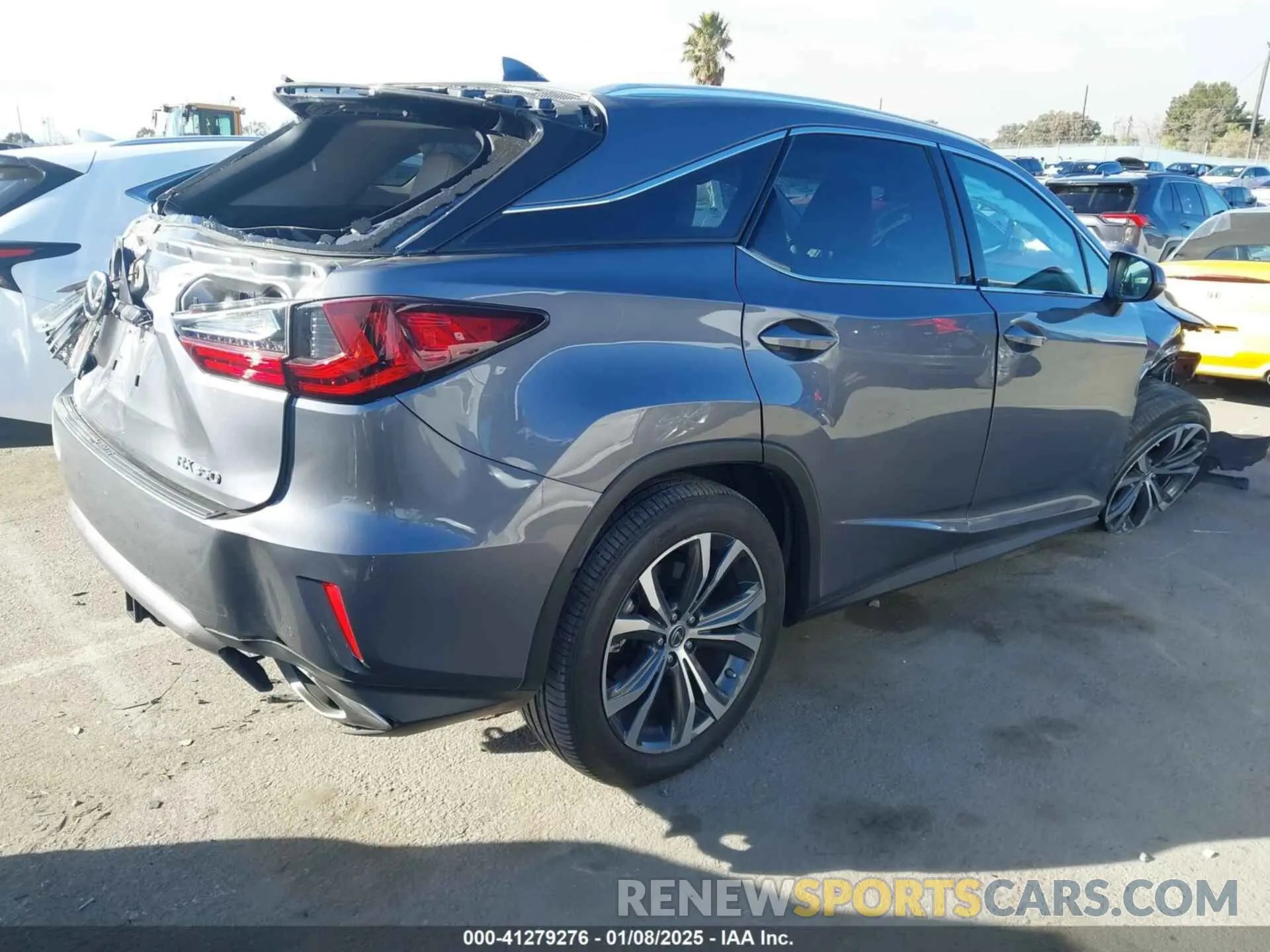 4 fotografías del automóvil dañado 2T2ZZMCA5KC144818 LEXUS RX 350 2019