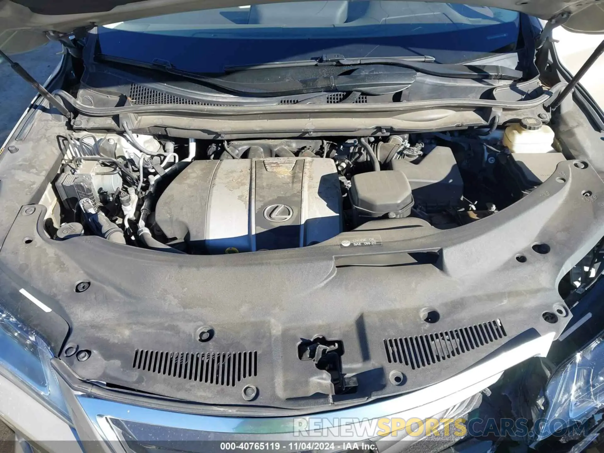 10 fotografías del automóvil dañado 2T2ZZMCA6KC117921 LEXUS RX 350 2019