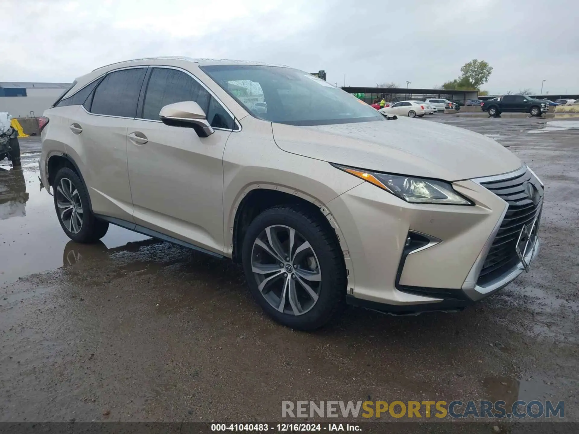 1 fotografías del automóvil dañado 2T2ZZMCA6KC137974 LEXUS RX 350 2019