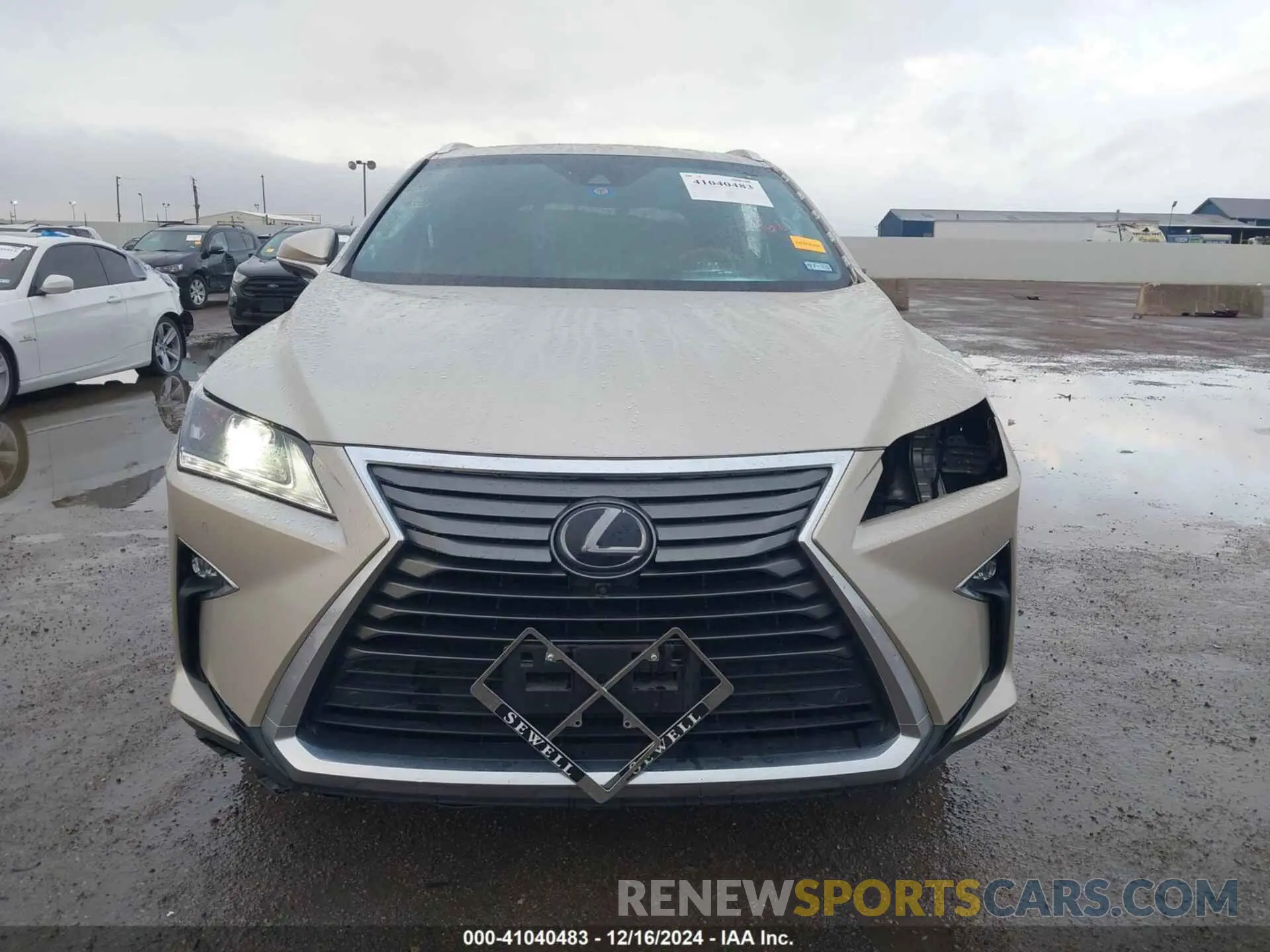 13 fotografías del automóvil dañado 2T2ZZMCA6KC137974 LEXUS RX 350 2019