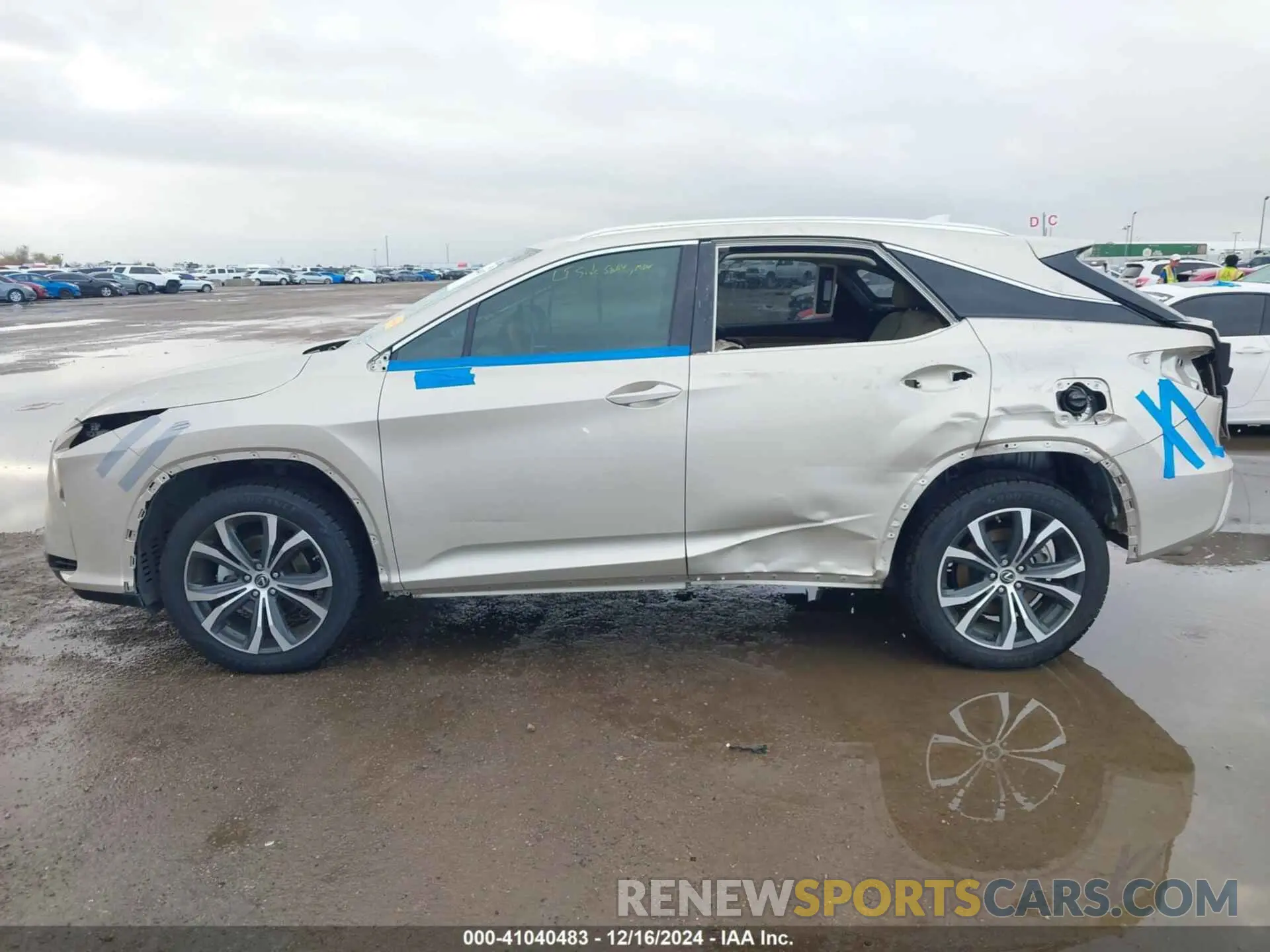 15 fotografías del automóvil dañado 2T2ZZMCA6KC137974 LEXUS RX 350 2019