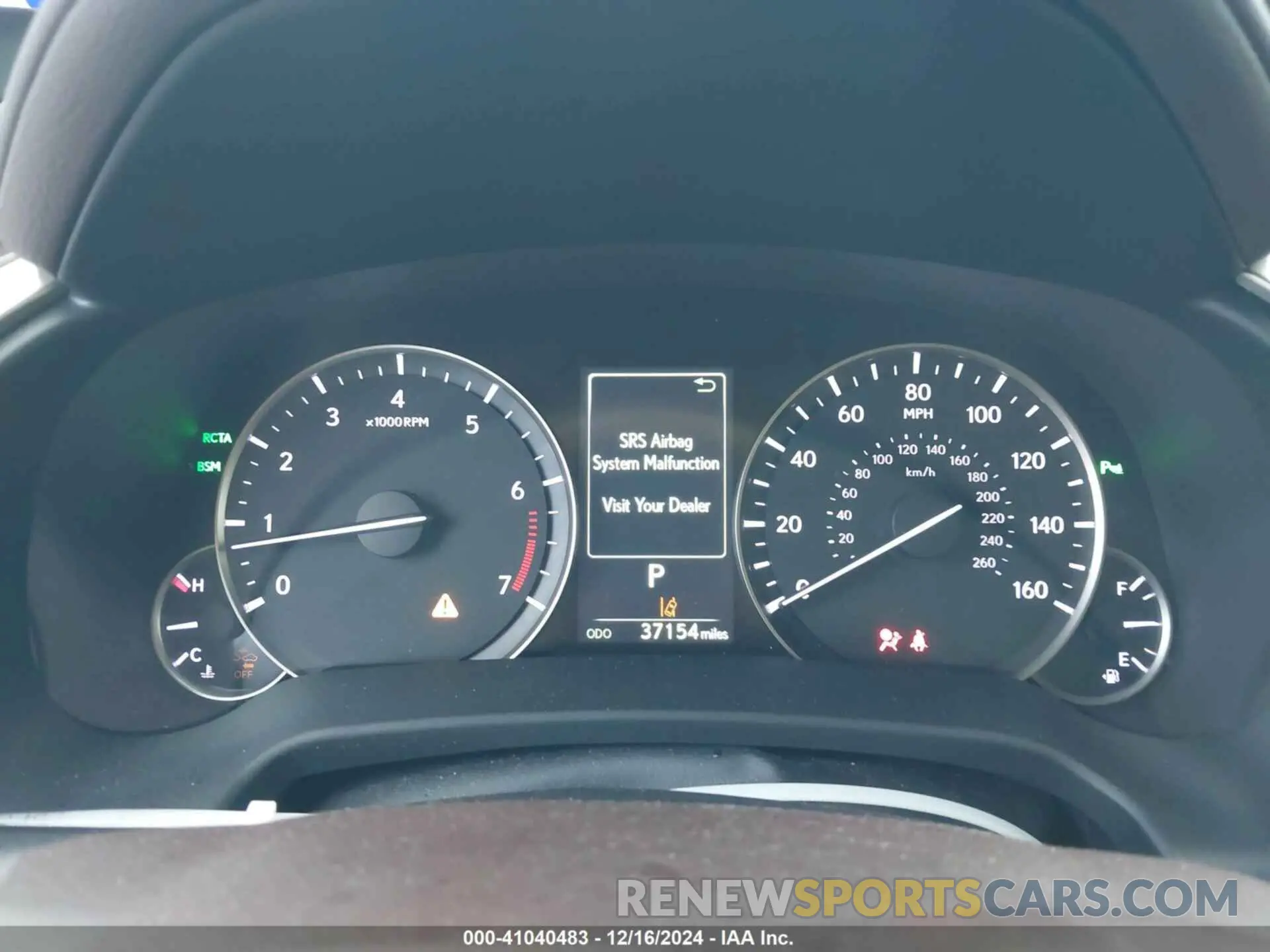 7 fotografías del automóvil dañado 2T2ZZMCA6KC137974 LEXUS RX 350 2019