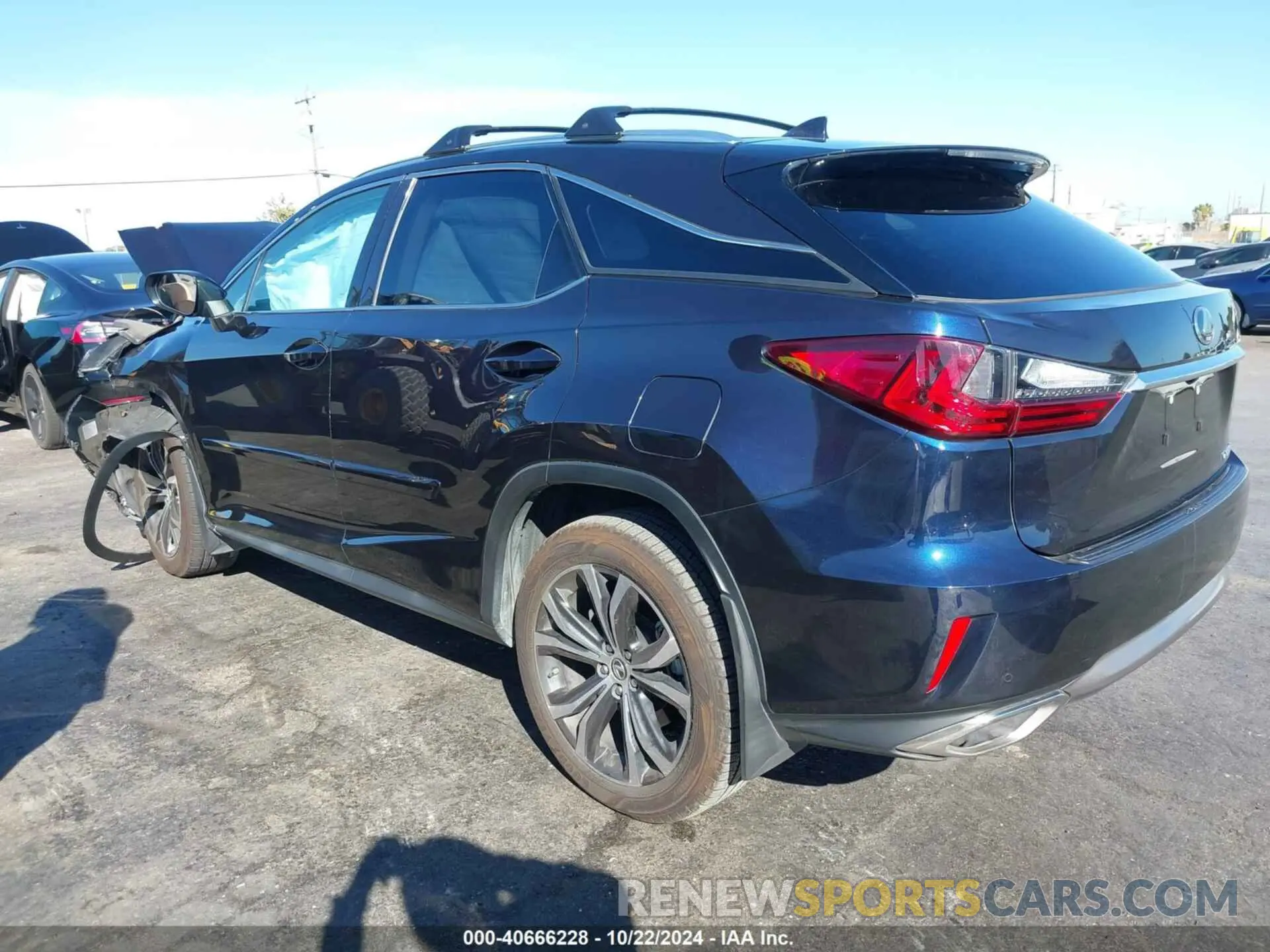 3 fotografías del automóvil dañado 2T2ZZMCA6KC143791 LEXUS RX 350 2019