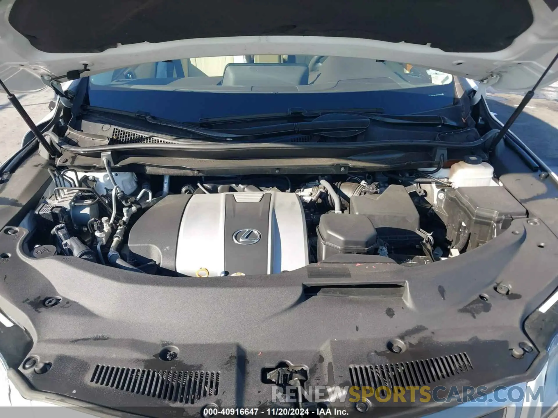 10 fotografías del automóvil dañado 2T2ZZMCA8KC133294 LEXUS RX 350 2019