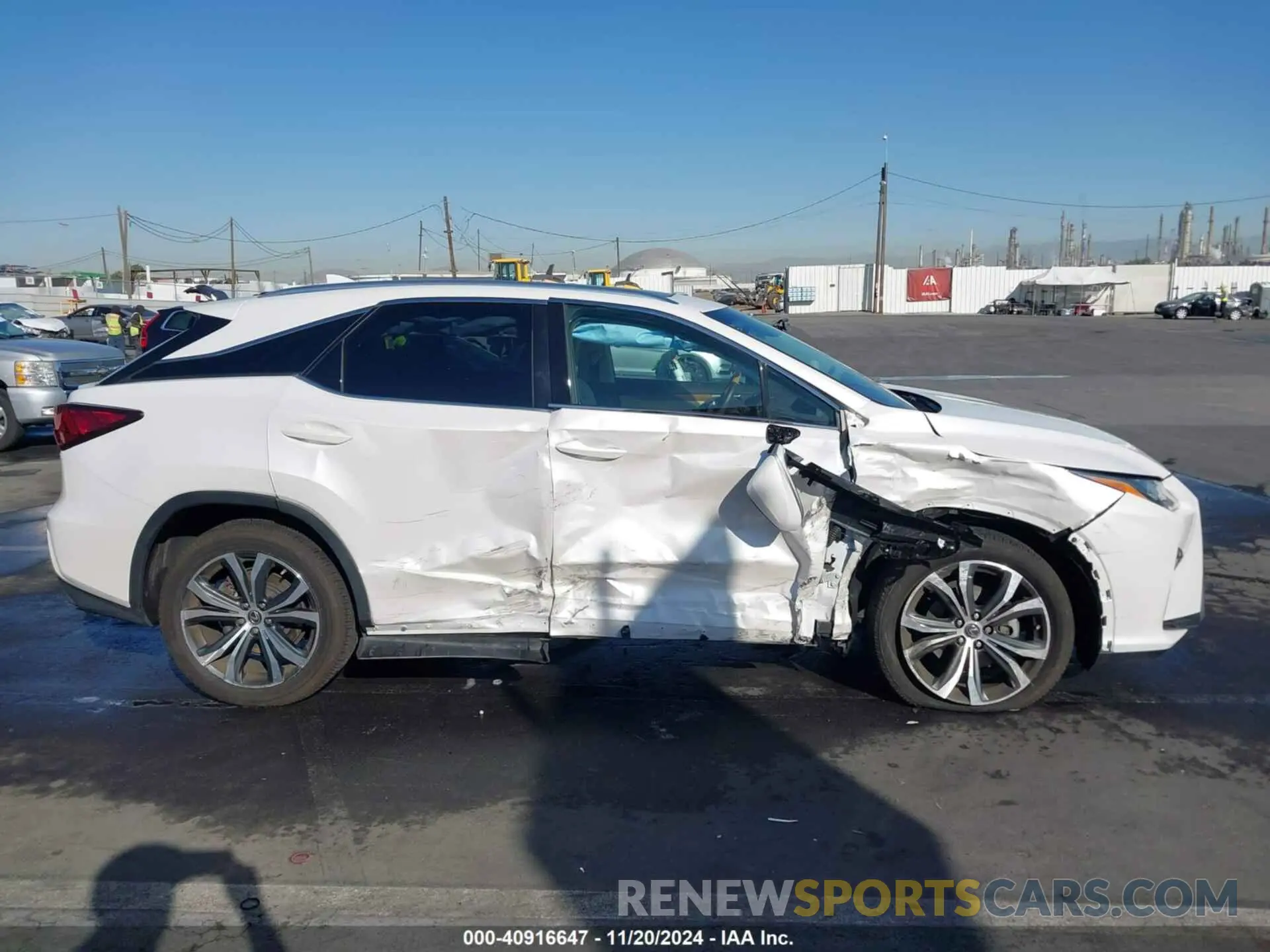 12 fotografías del automóvil dañado 2T2ZZMCA8KC133294 LEXUS RX 350 2019