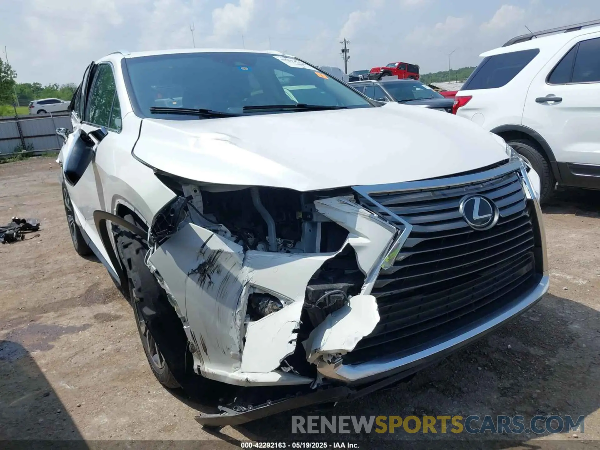 1 fotografías del automóvil dañado 2T2ZZMCA9KC128962 LEXUS RX 350 2019