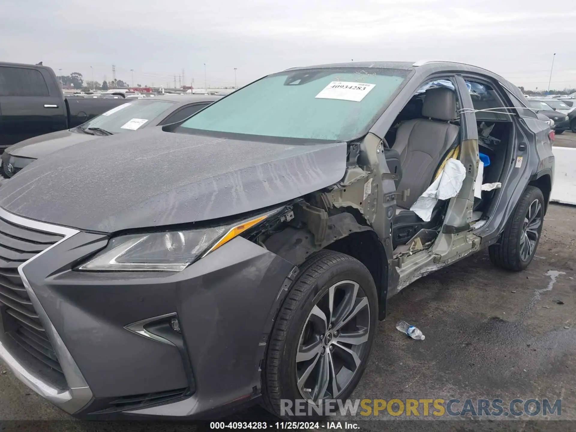 6 fotografías del automóvil dañado 2T2ZZMCA9KC130873 LEXUS RX 350 2019