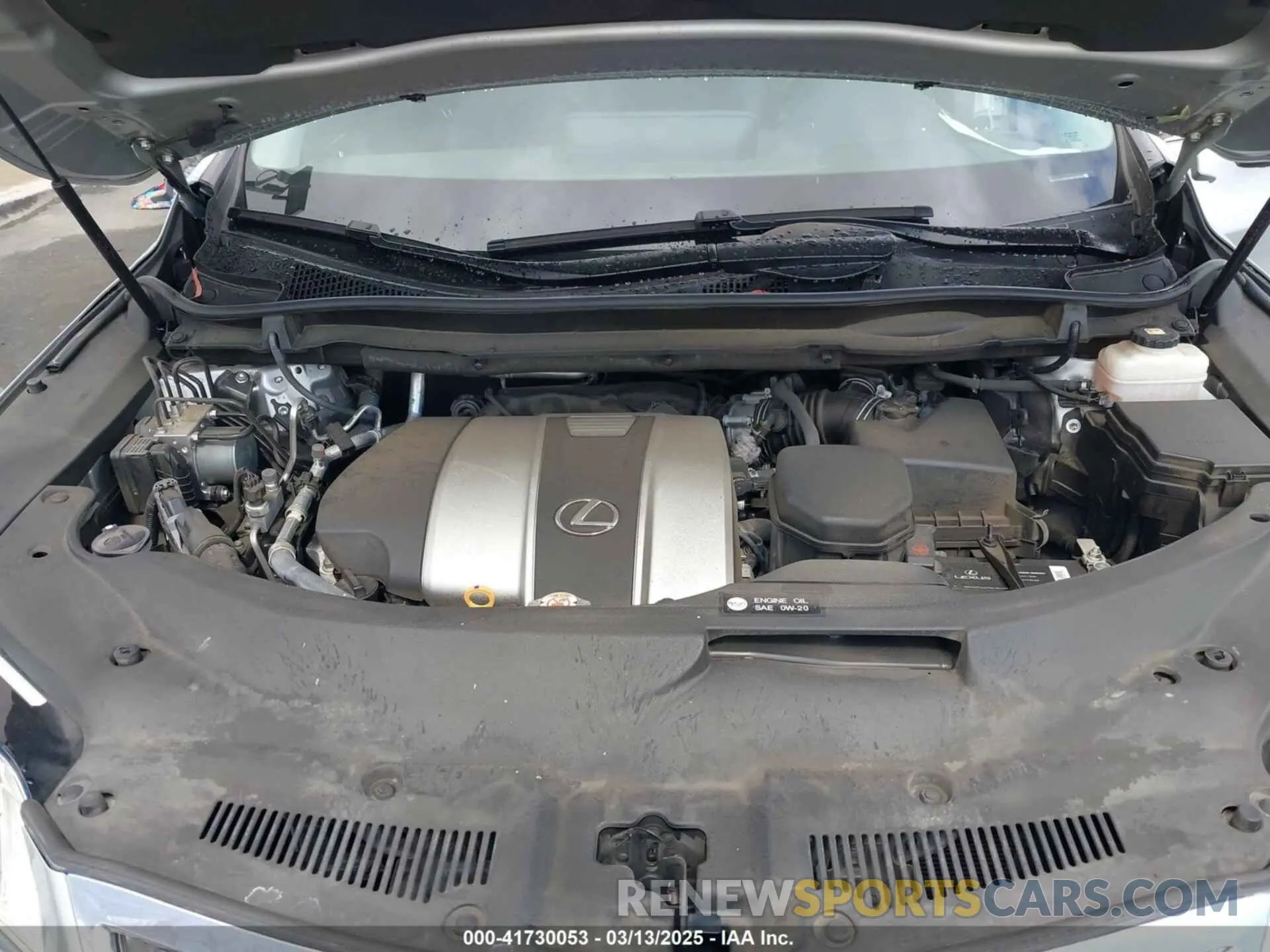 10 fotografías del automóvil dañado 2T2ZZMCAXKC138089 LEXUS RX 350 2019
